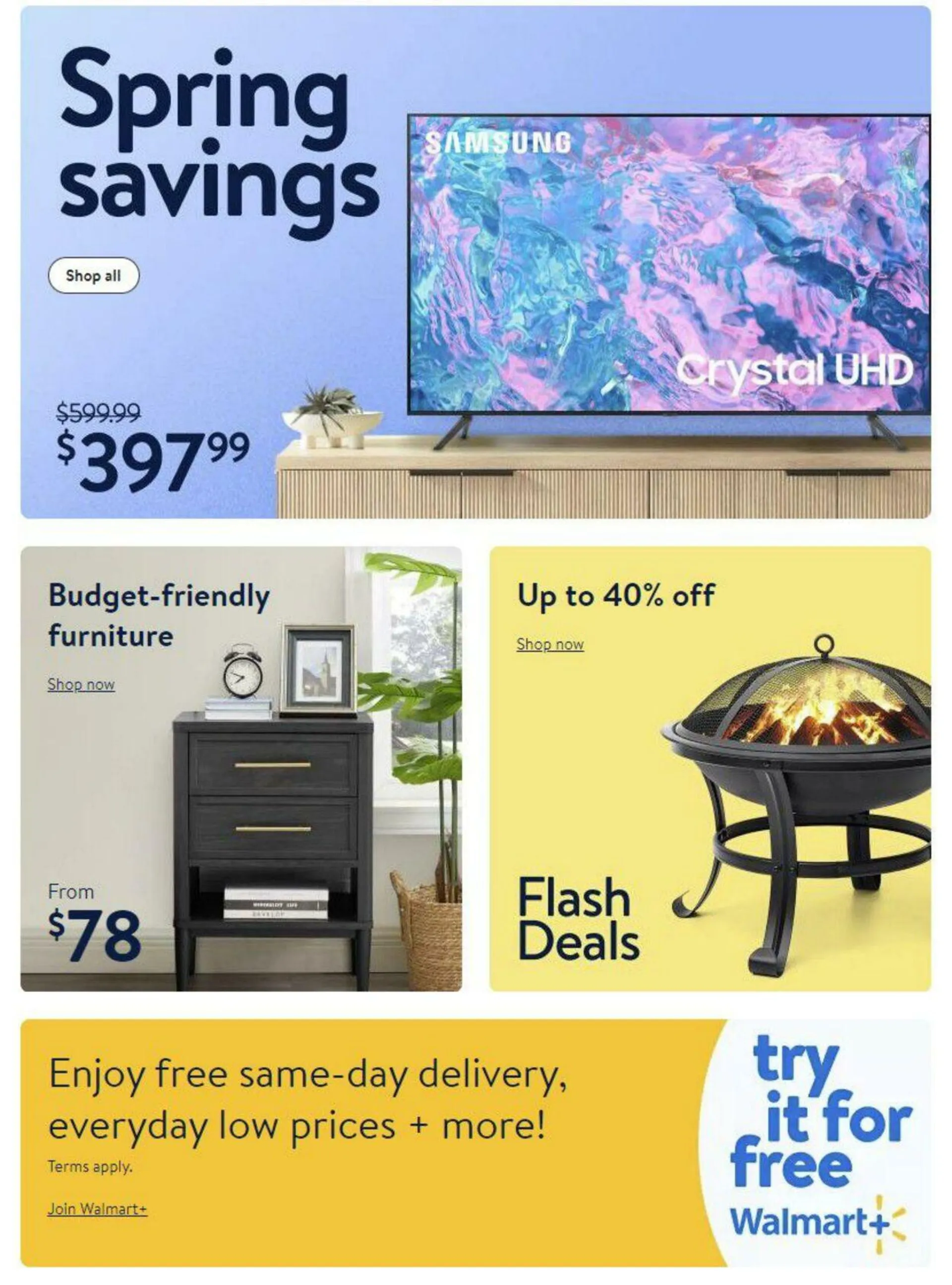 Walmart Current weekly ad valid until March 19, 2024