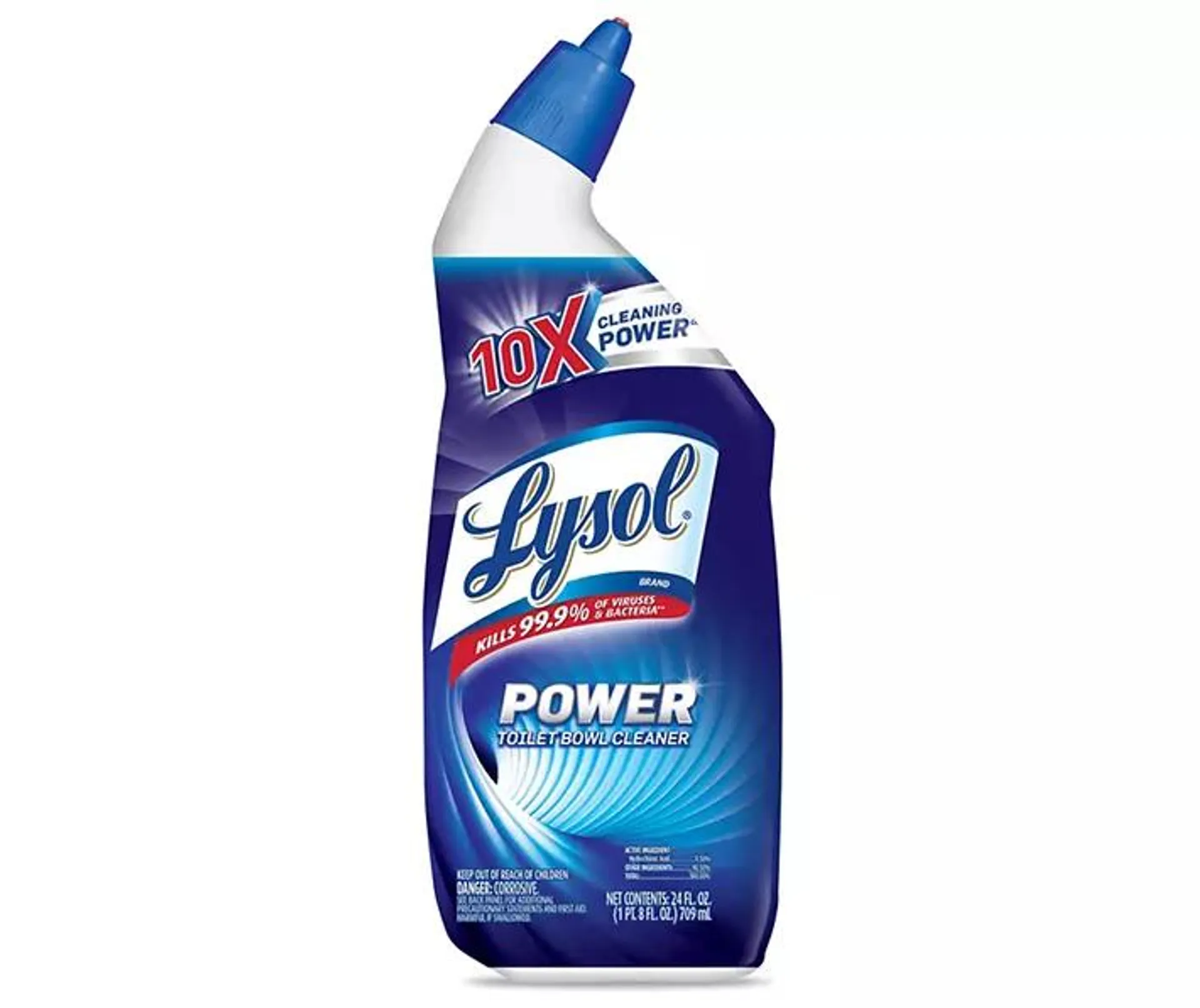 Power Toilet Bowl Cleaner, 24 Oz.