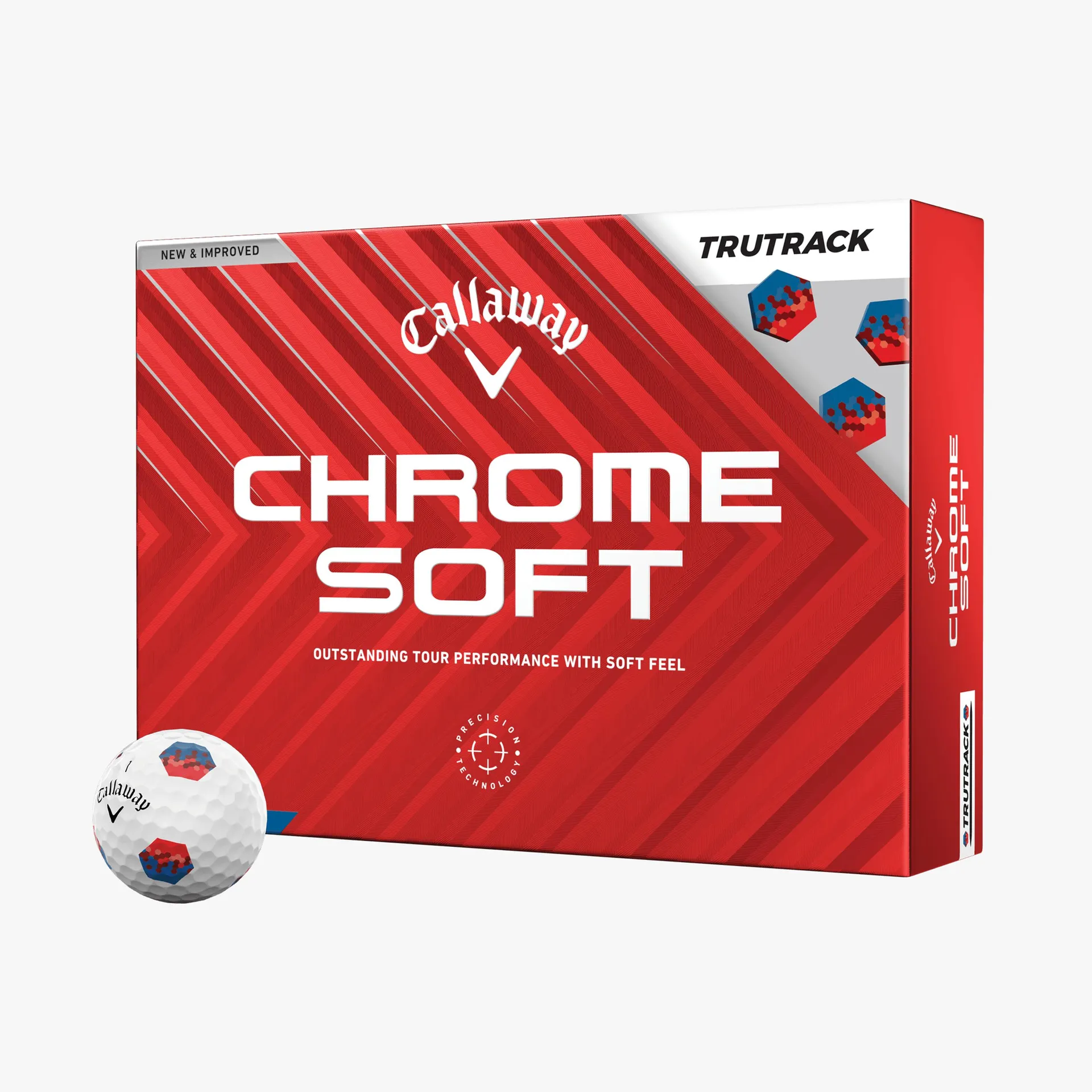 Chrome Soft TruTrack Golf Balls