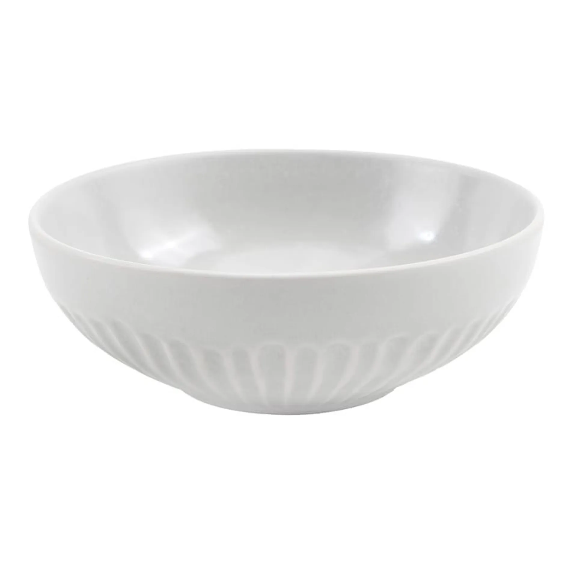 Grey Sunburst Dinner Bowl, 6.5"