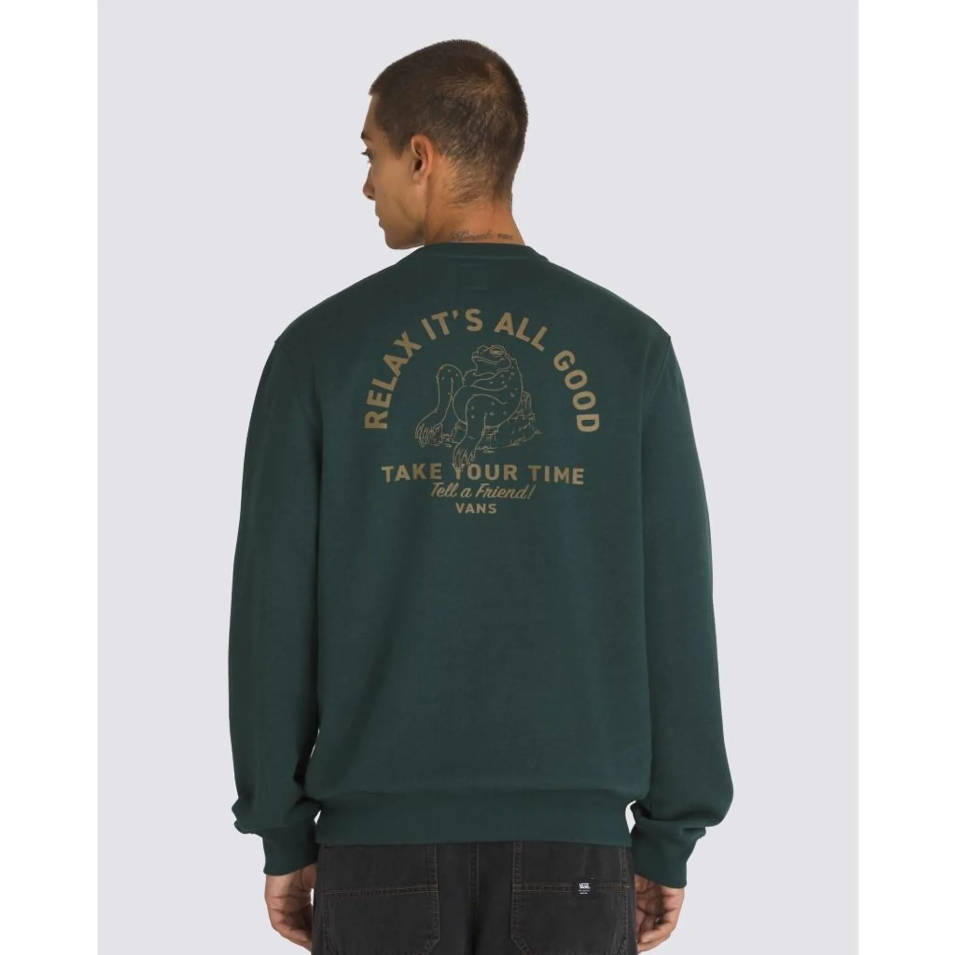 Kickback Frog Crew Sweatshirt