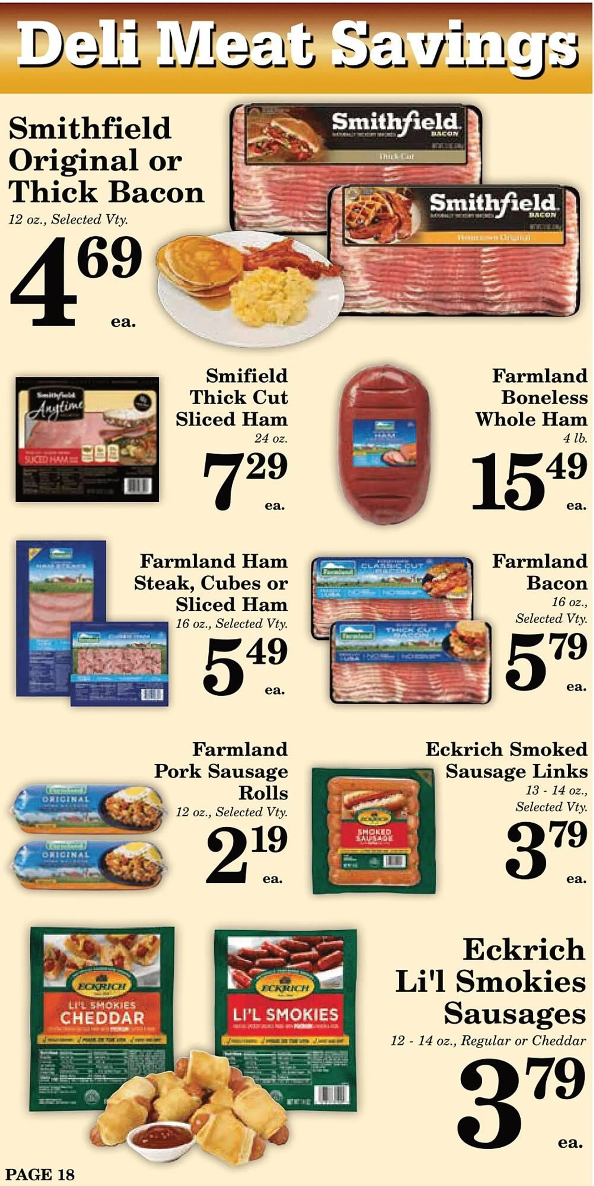 Weekly ad Harvest Foods ad from June 26 to July 30 2024 - Page 18