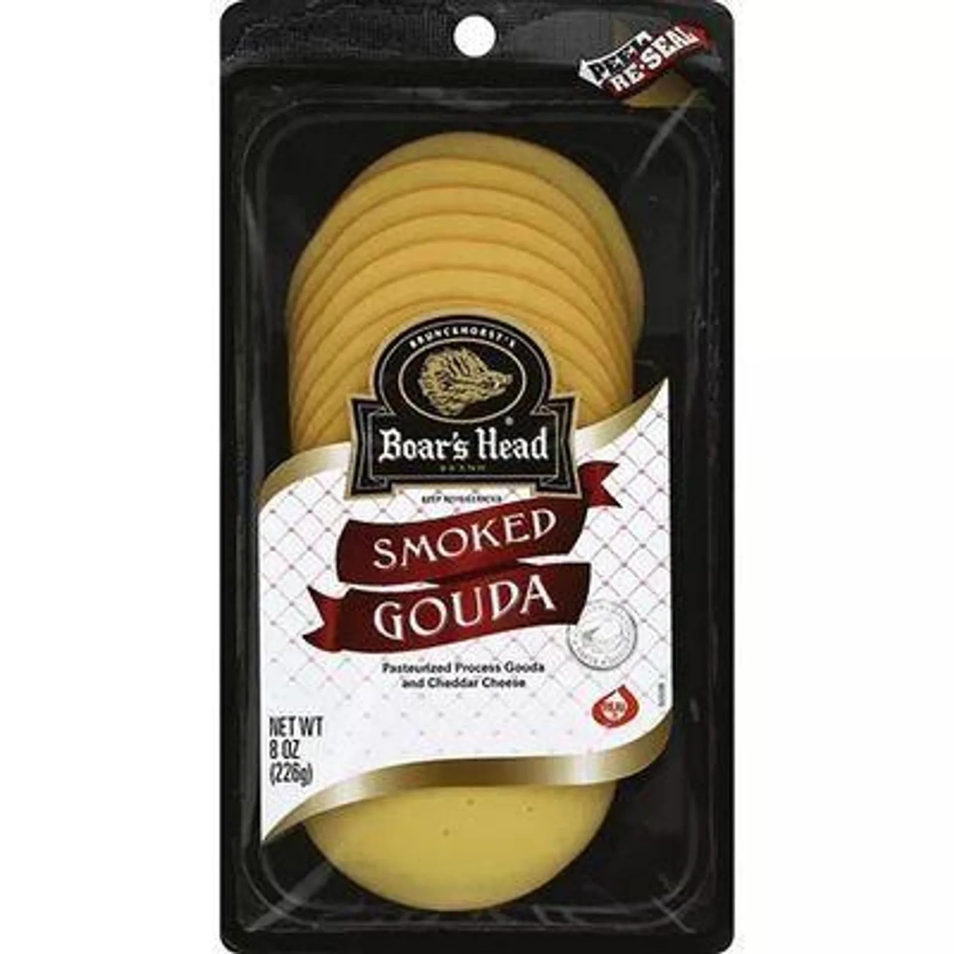 Boar's Head Smoked Gouda Sliced Cheese