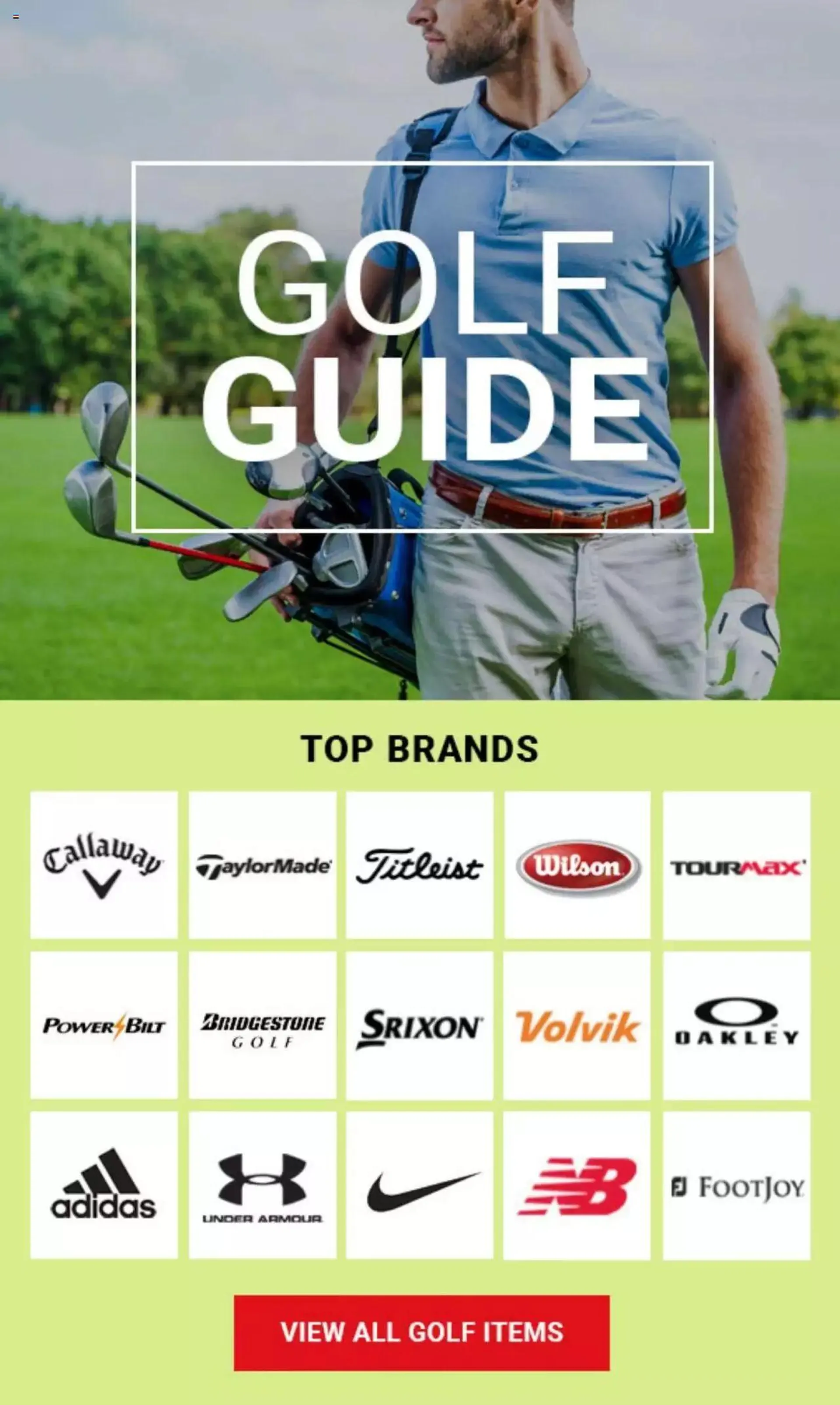 Weekly ad Dunham's Sports - Golf Guide from March 14 to July 17 2024 - Page 1