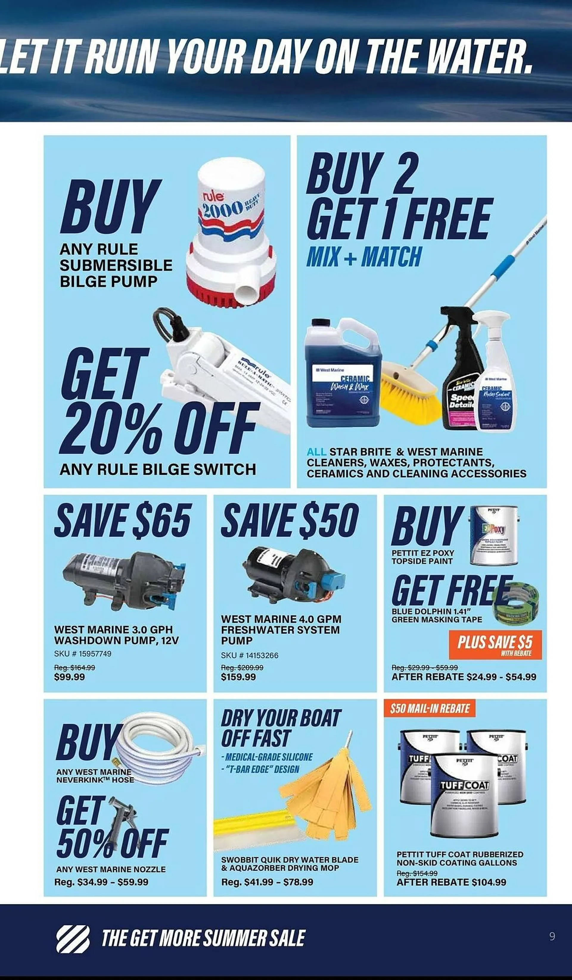 Weekly ad West Marine Weekly Ad from June 6 to June 27 2024 - Page 9