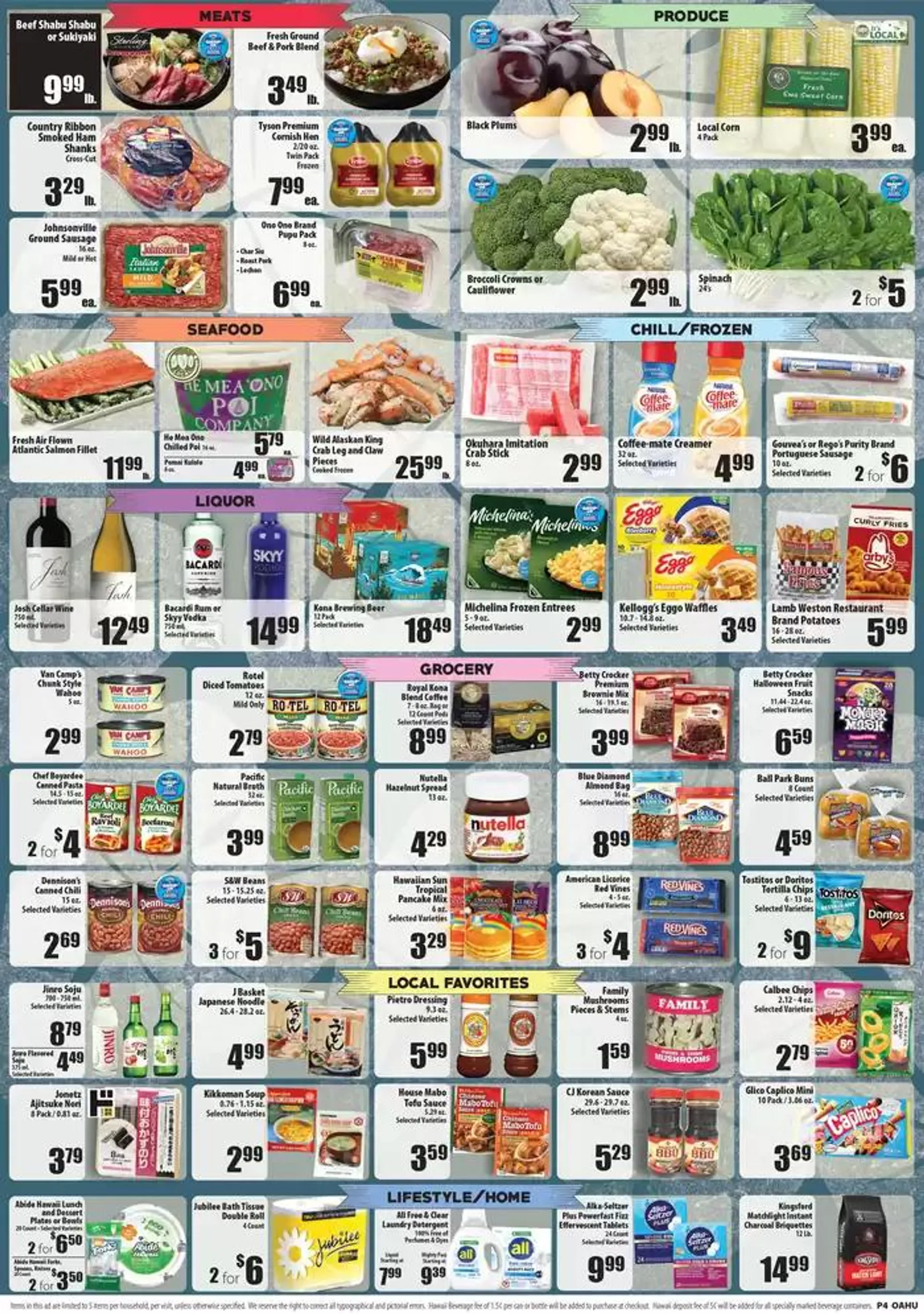 Weekly ad Oahu from October 9 to October 15 2024 - Page 4