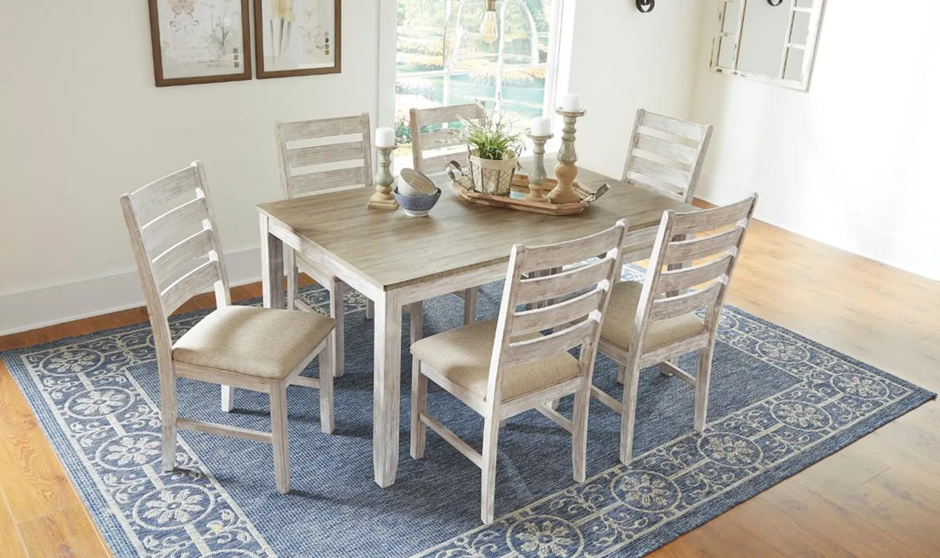 Modern Heritage Skempton 7 Pieces Dining Room Set