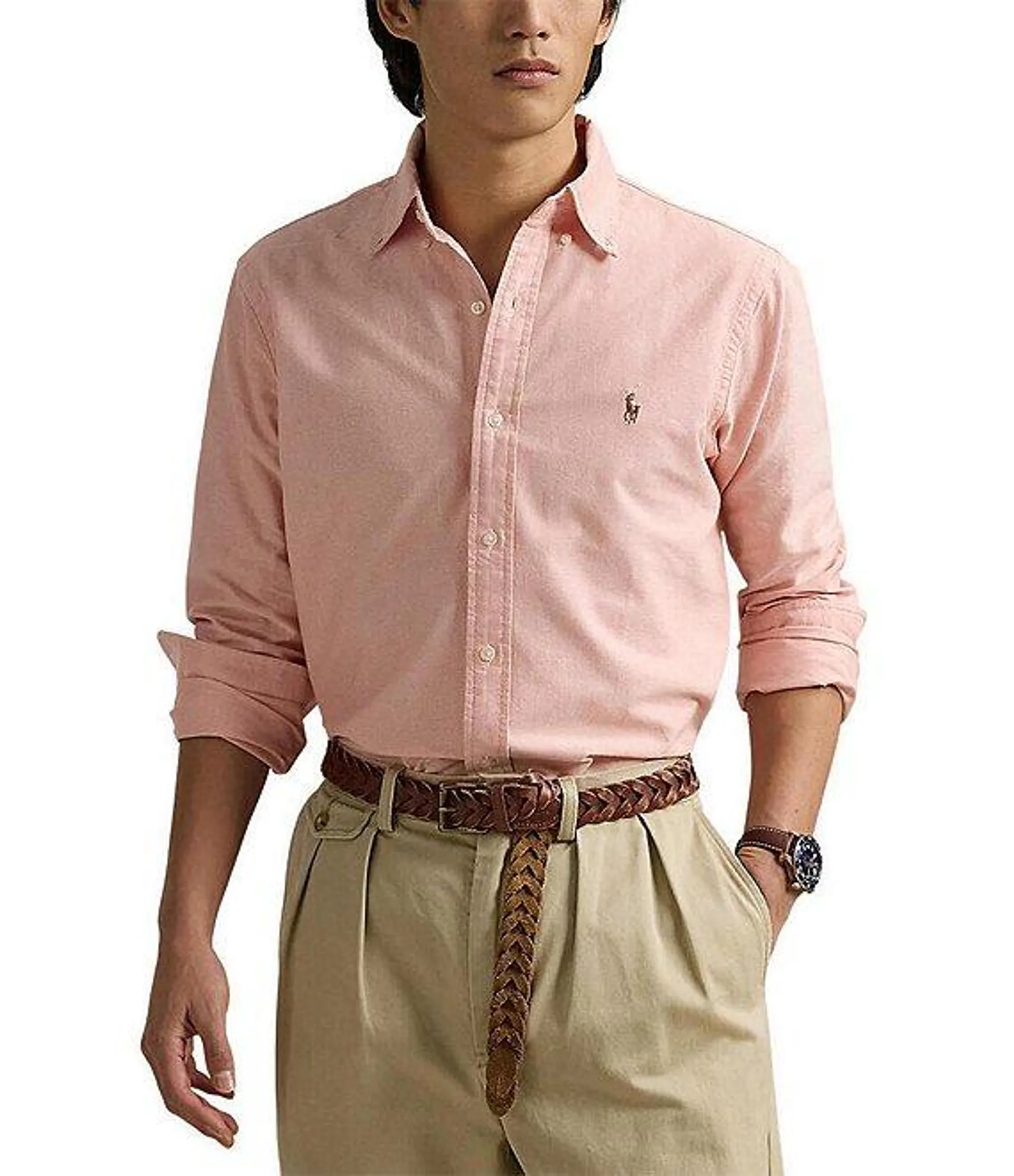 Oxford Long Sleeve Woven Shirt