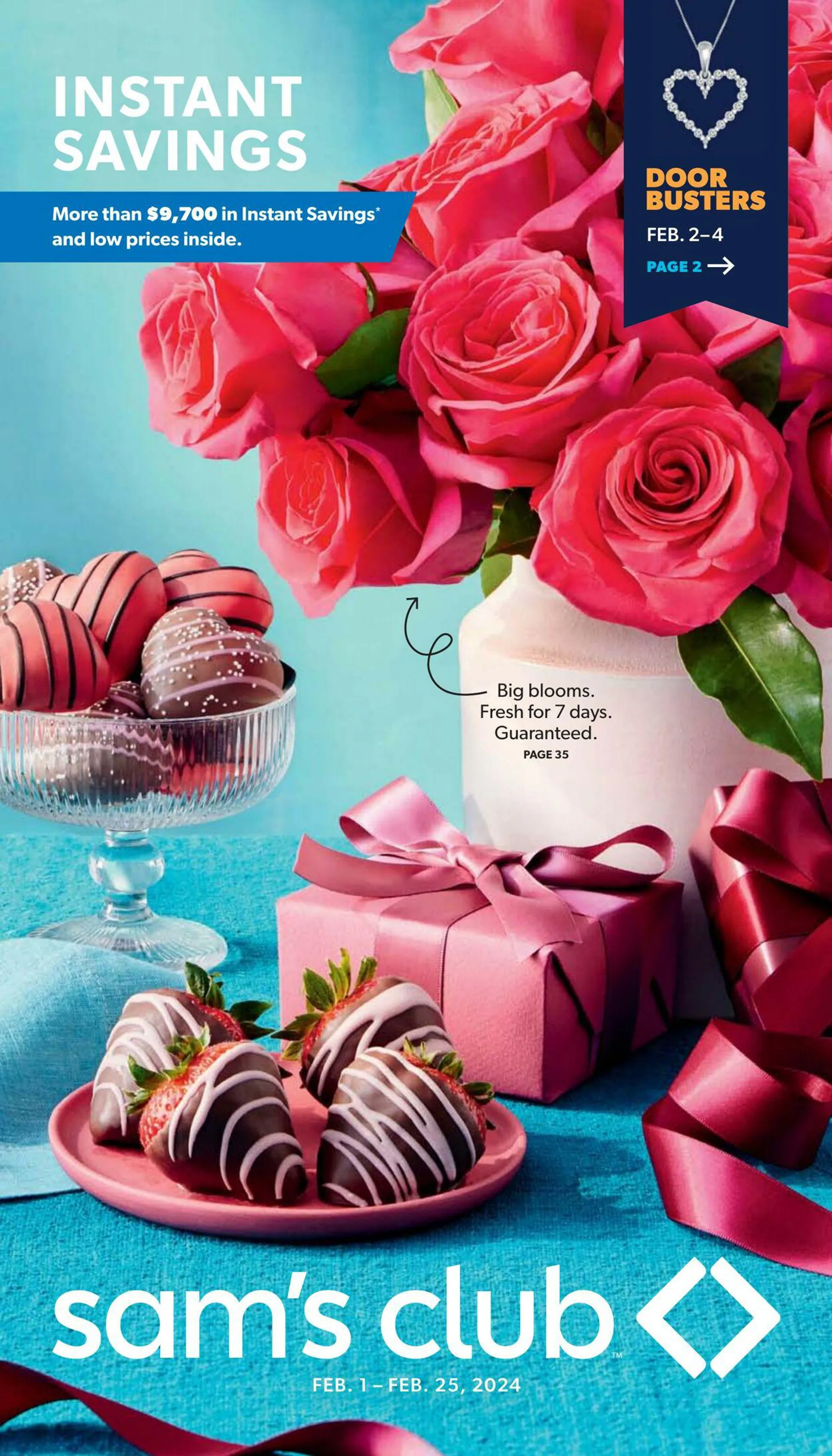 Weekly ad Sam's Club - Valentine's Day 2024 from February 1 to February 25 2024 - Page 