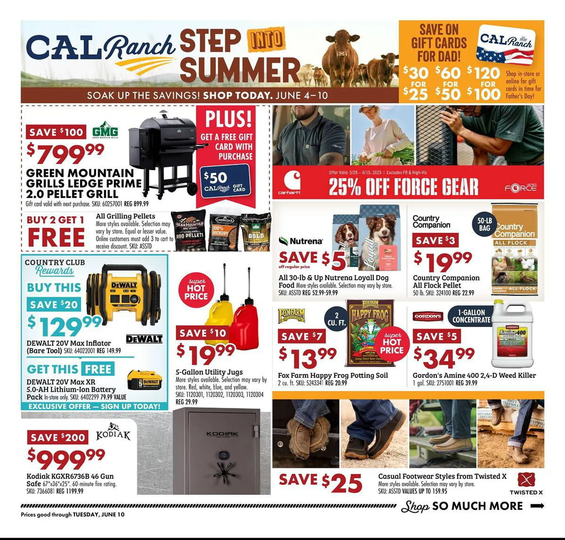 Weekly ad C A L Ranch Stores Weekly Ad from June 4 to June 10 2025 - Page 1