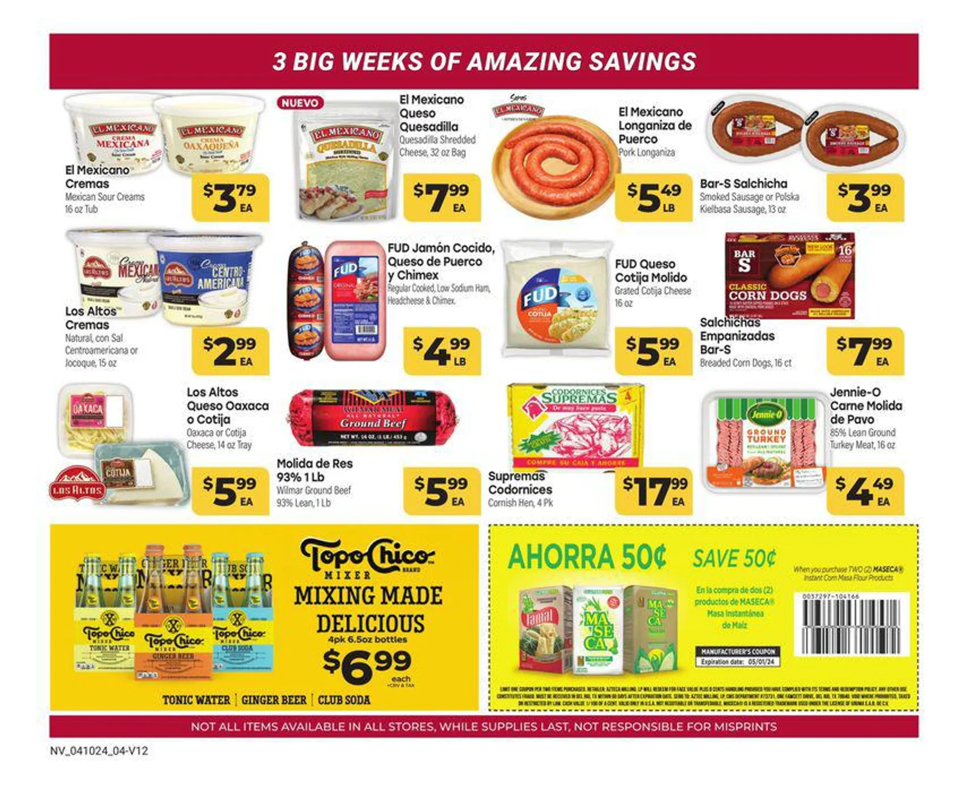 Weekly ad In-Store Savings Guide from April 11 to April 30 2024 - Page 4