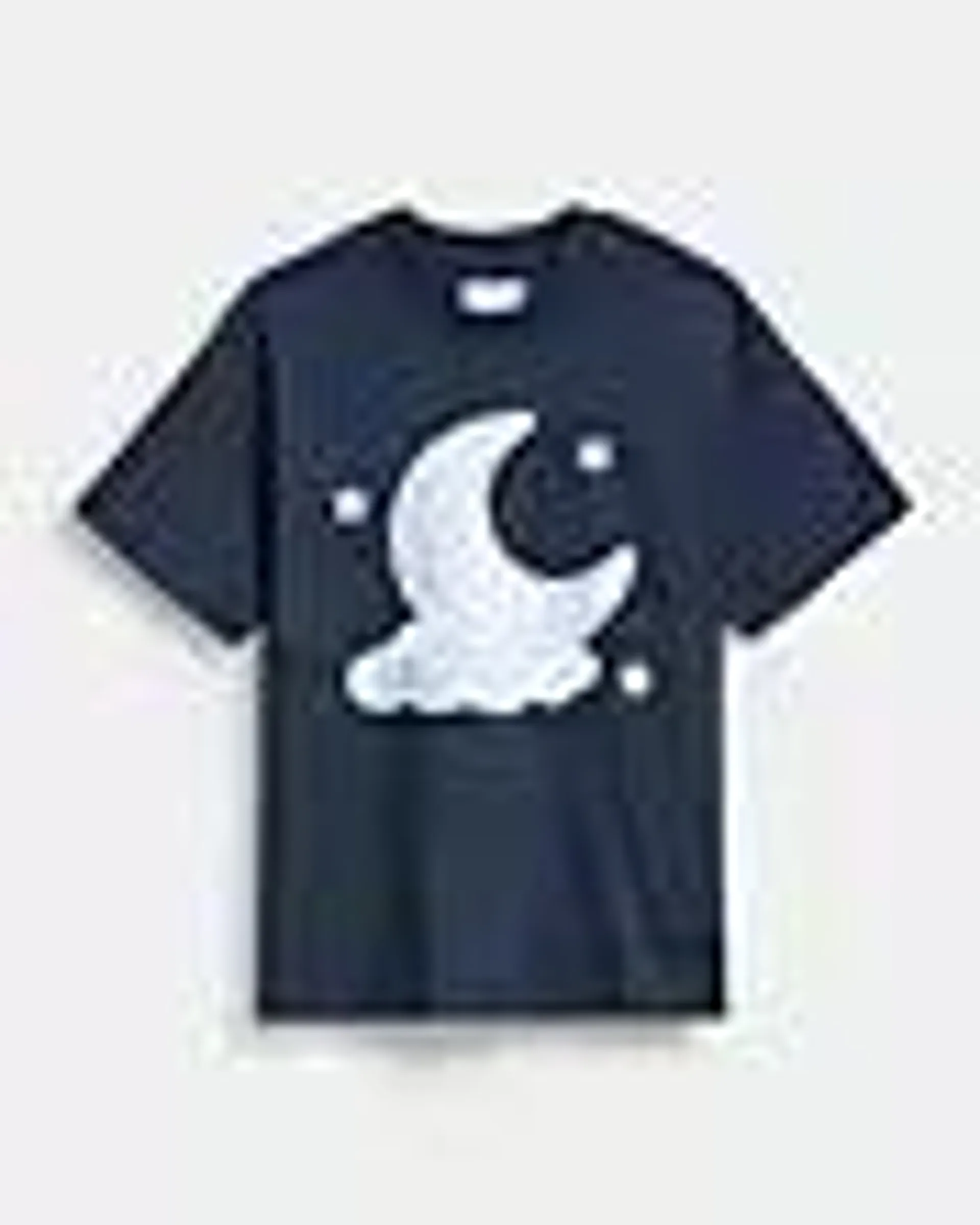 Signature Moon Relaxed T Shirt In Organic Cotton