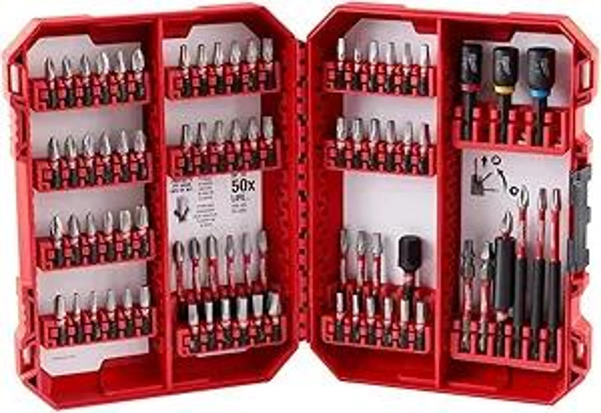 Milwaukee Shockwave Bit Kit w/ 80 Pcs - 48-32-4094