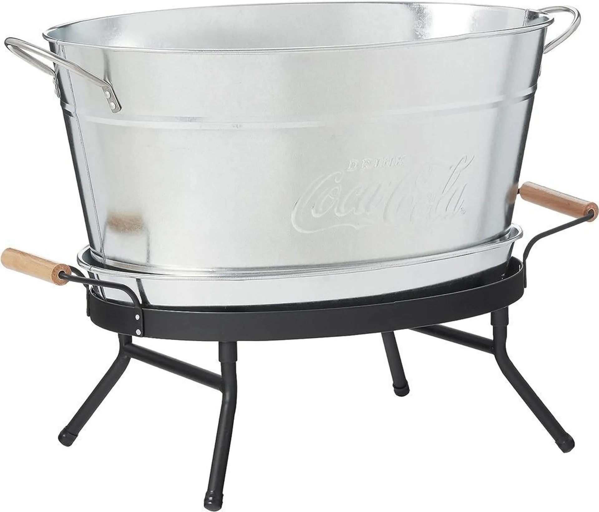 Tablecraft 6-Gallon Galvanized Beverage Tub