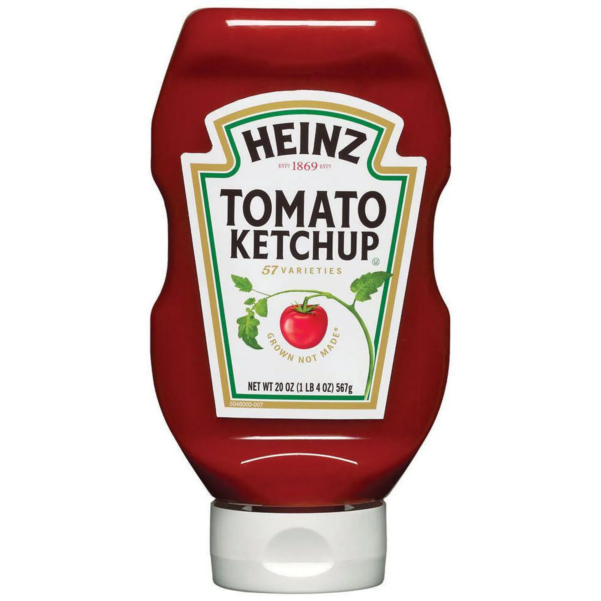 Heinz Squeeze Ketchup Bottle, 20 Oz