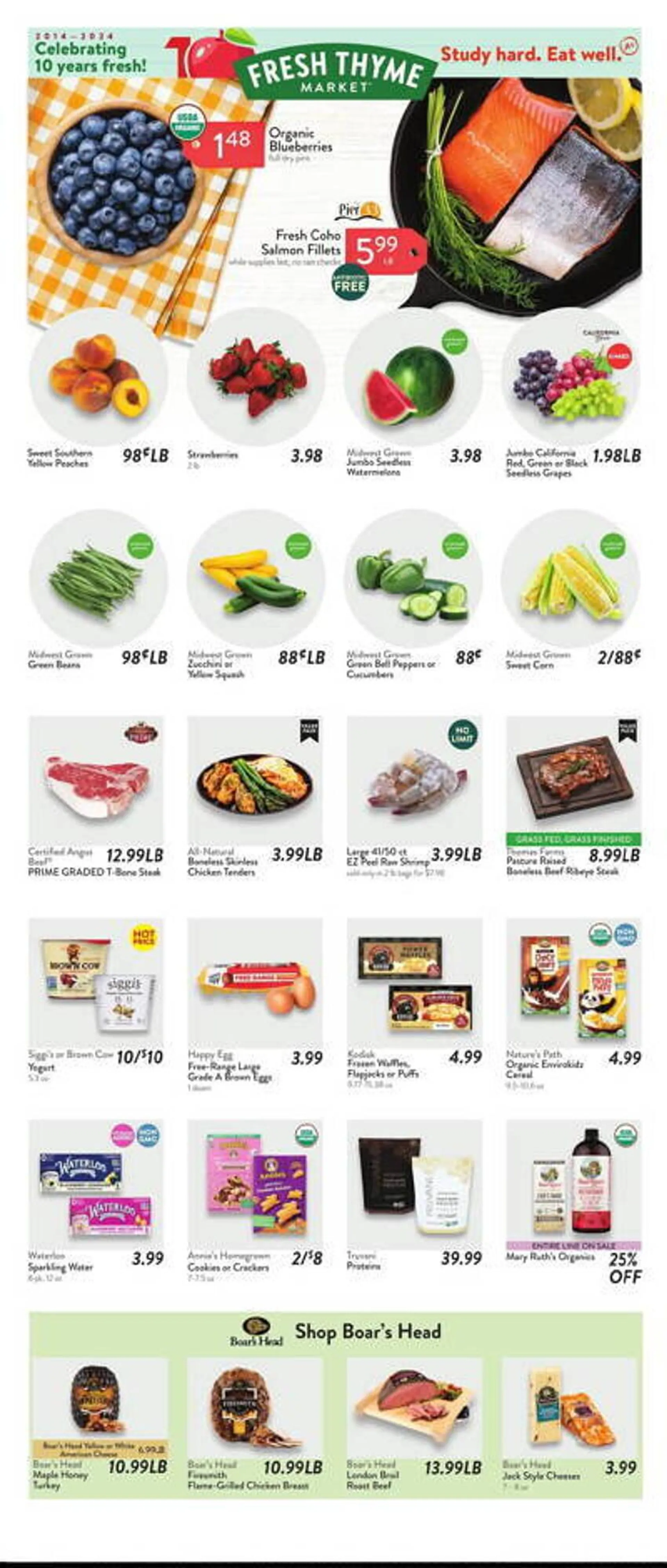 Fresh Thyme Weekly Ad - 1