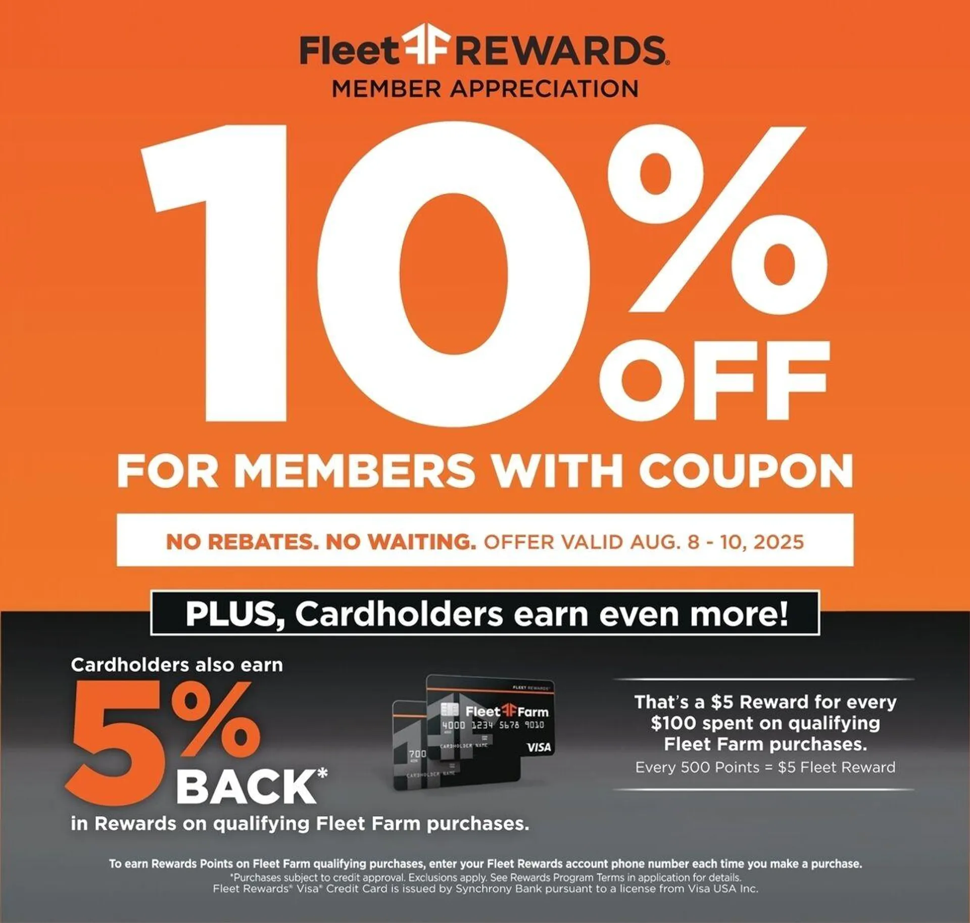 Weekly ad Mills Fleet Farm from August 7 to August 13 2025 - Page 1