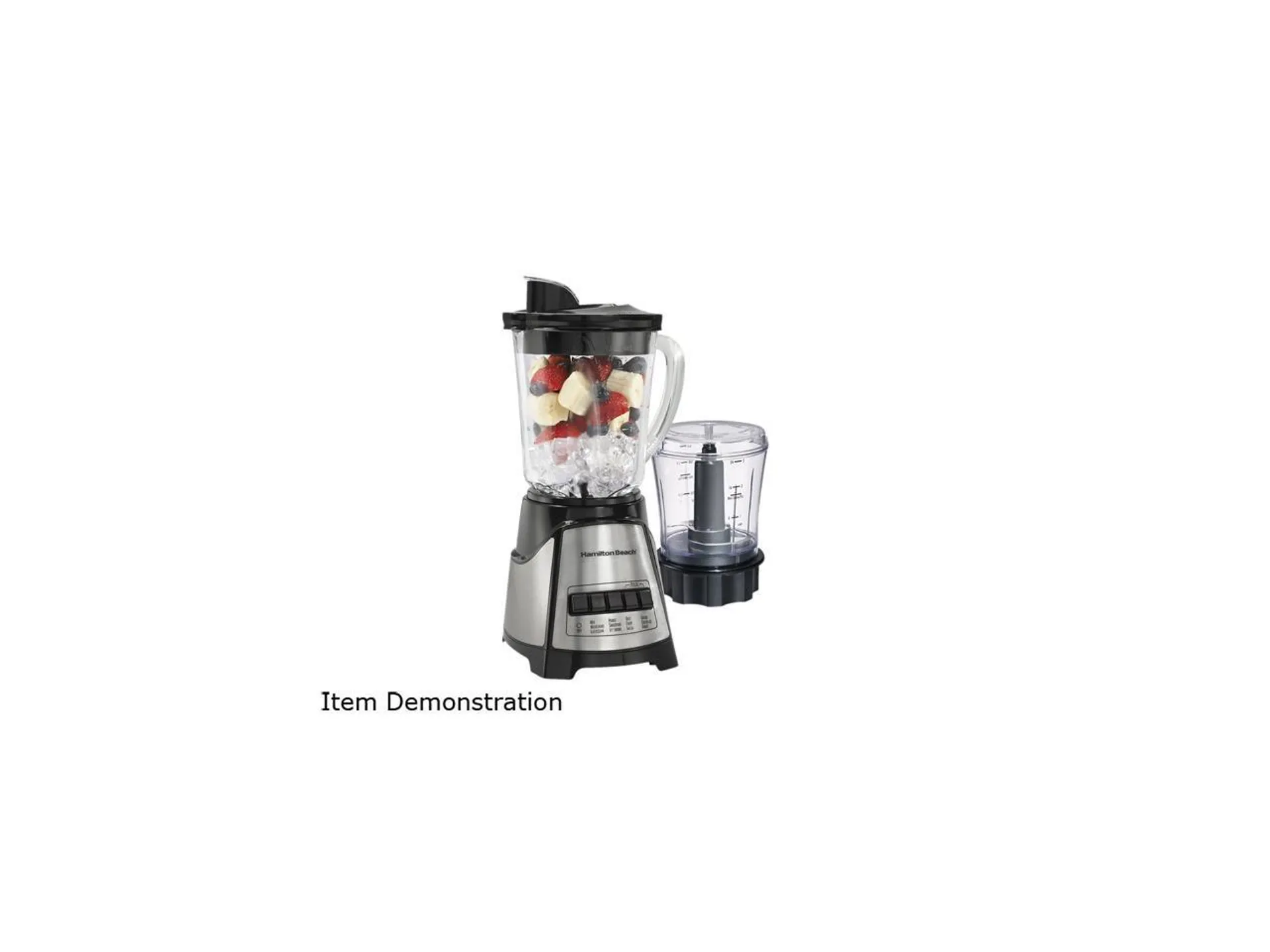 Hamilton Beach 58149G Blender / Food Chopper, Black