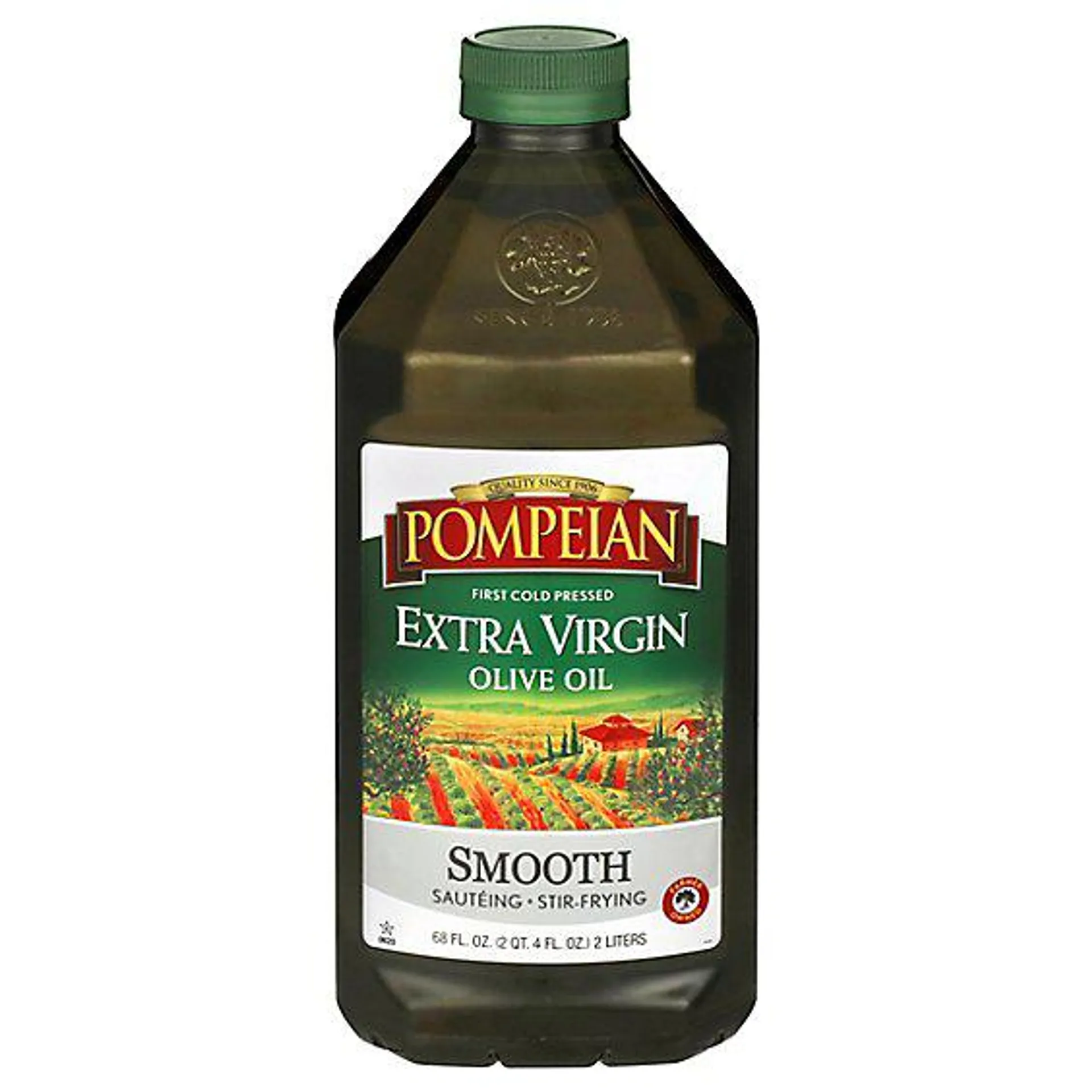 Pompeian Olive Oil Extra Virgin Smooth - 68 Fl. Oz.