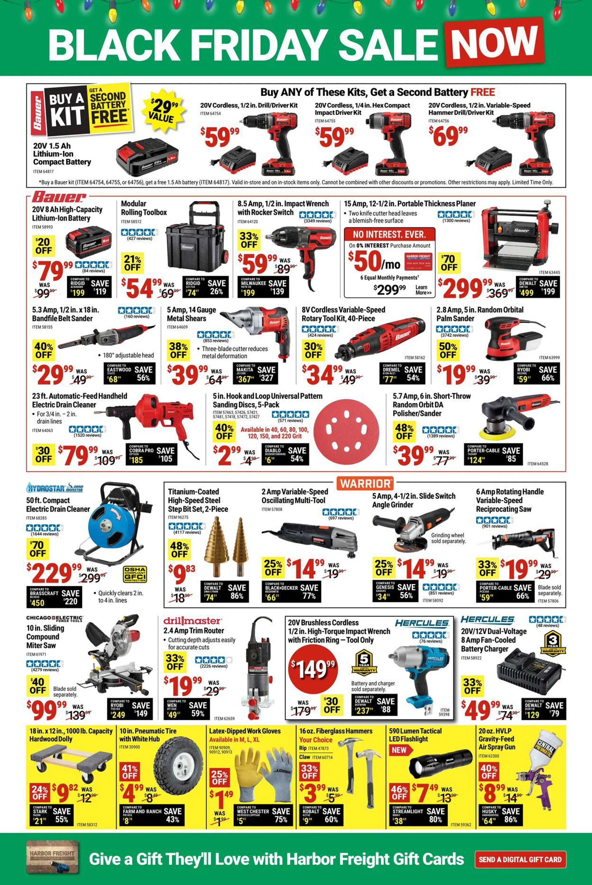 Weekly ad Harbor Freight - Black Friday 2023 from November 23 to November 27 2023 - Page 4