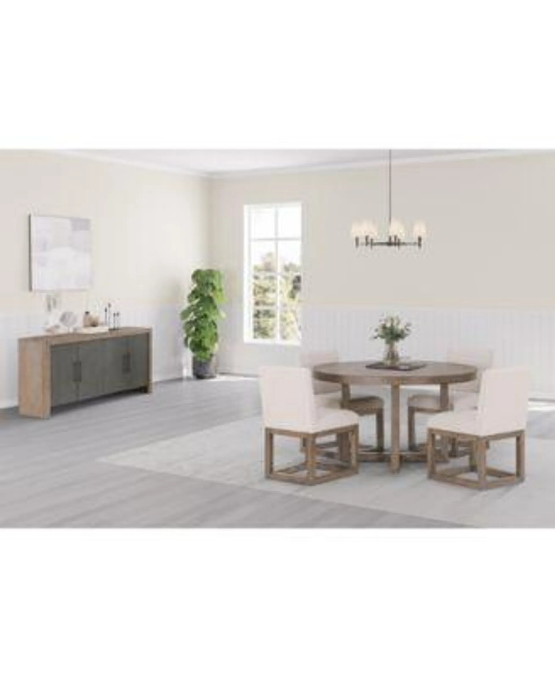 Portmore 5 Pc Round Set (Table & 4 Side Chairs), Created for Macy's