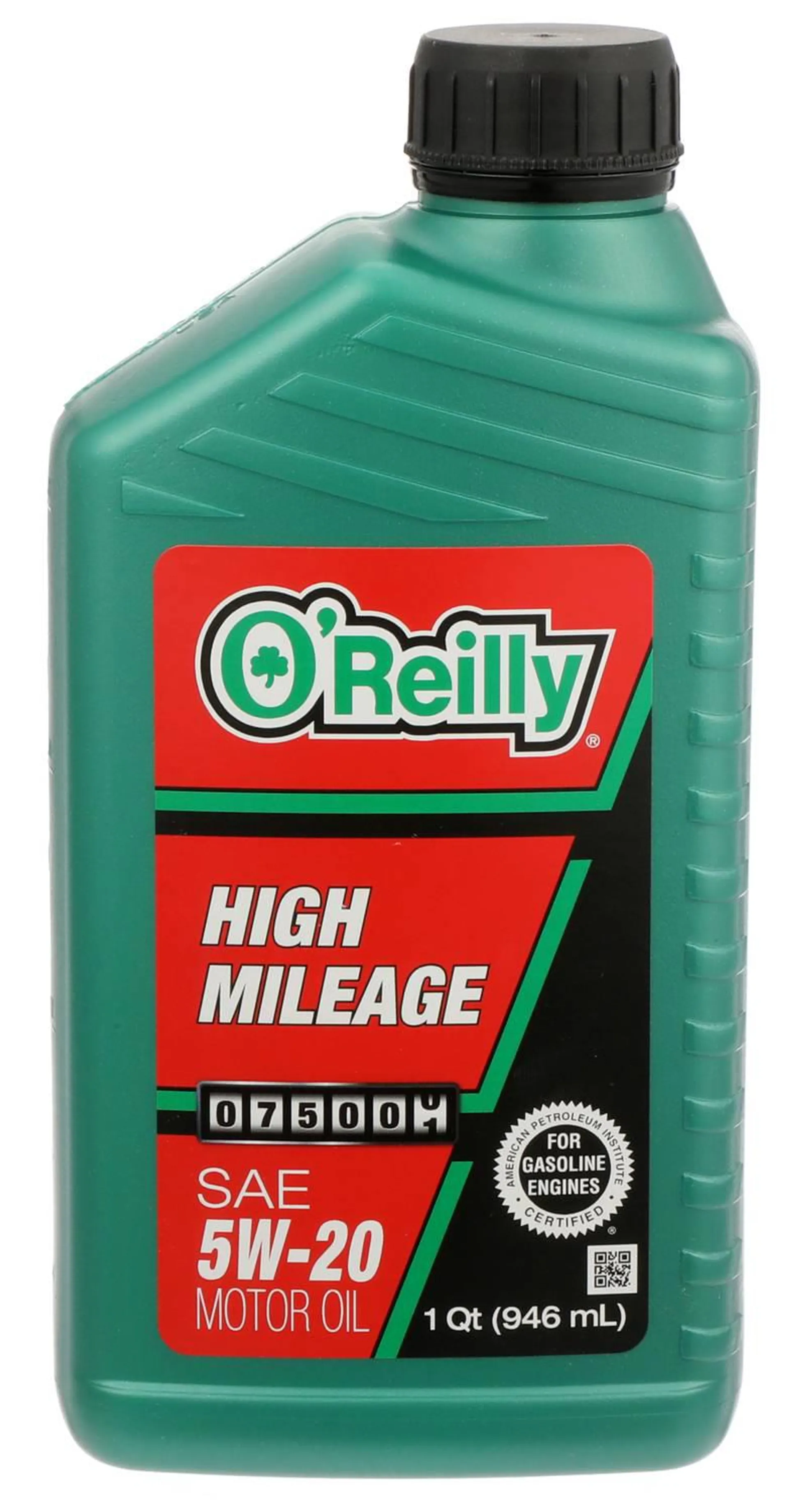 O'Reilly Synthetic Blend High Mileage Motor Oil 5W-20 1 Quart - HIGHMILE5-20