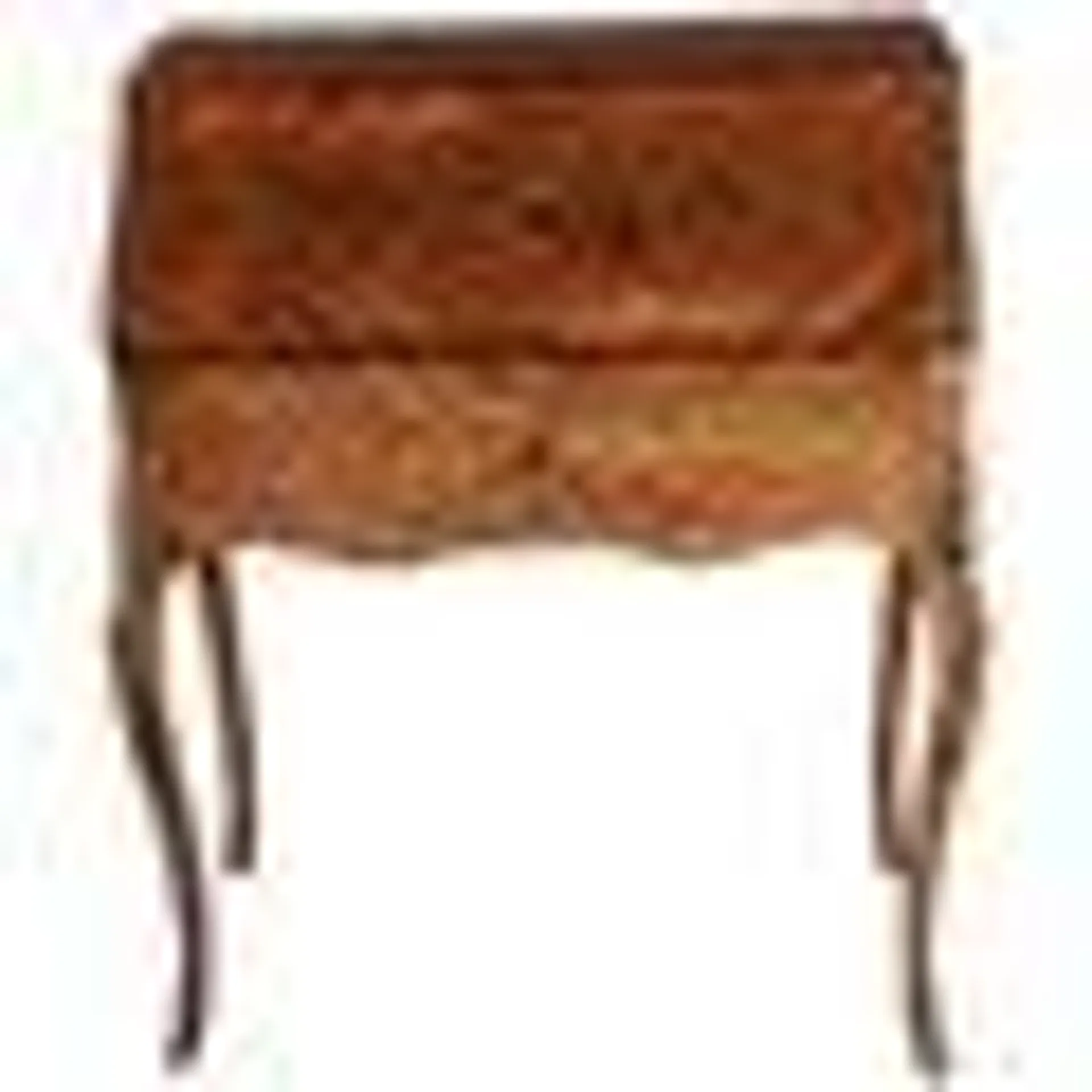 Small Antique 20th Century Rococo Ladies Secretary in Rosewood, 1920s