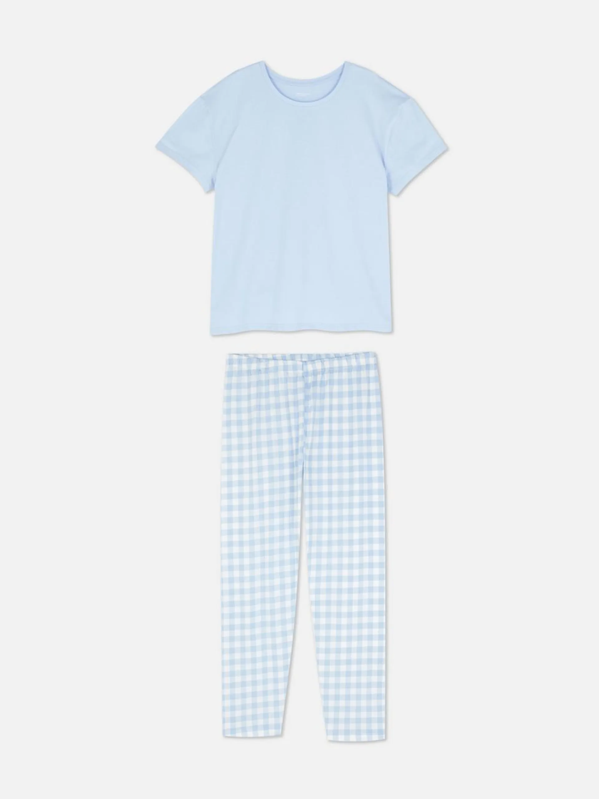 Short Sleeve Pajama Set