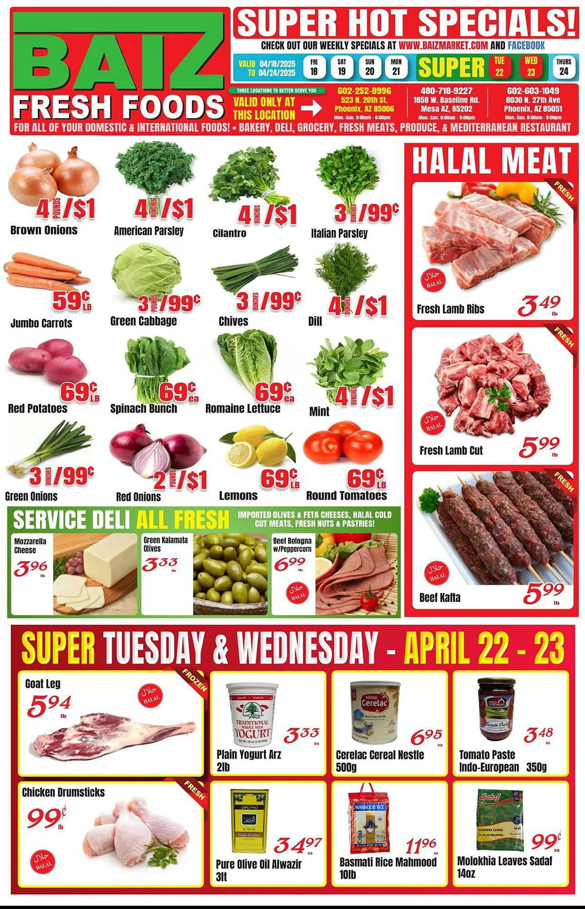 Baiz Market Place Weekly Ad - 1