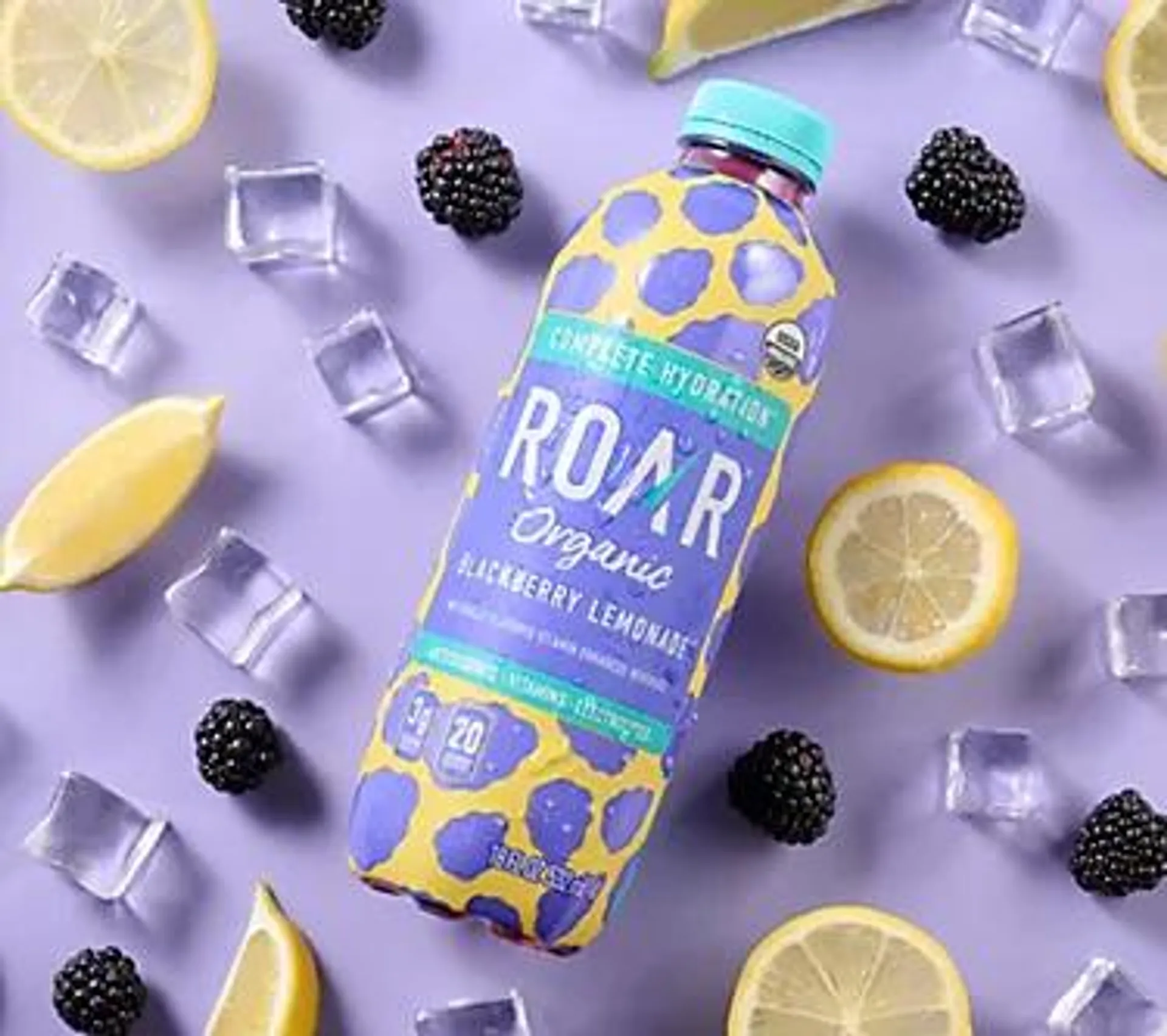 Roar Organic 12 Bottle Vitamin and Electrolyte Beverage Auto-Delivery