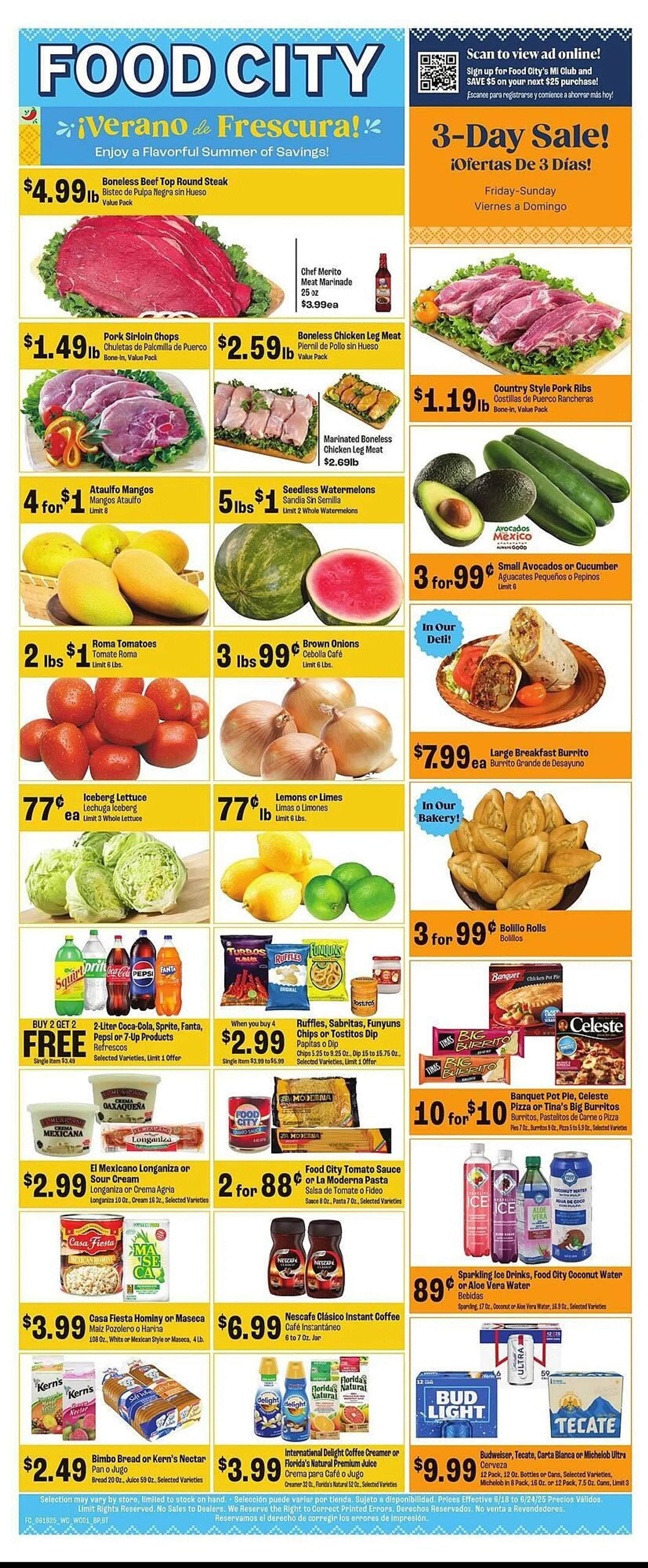 Weekly ad Food City Weekly Ad from June 18 to June 24 2025 - Page 1