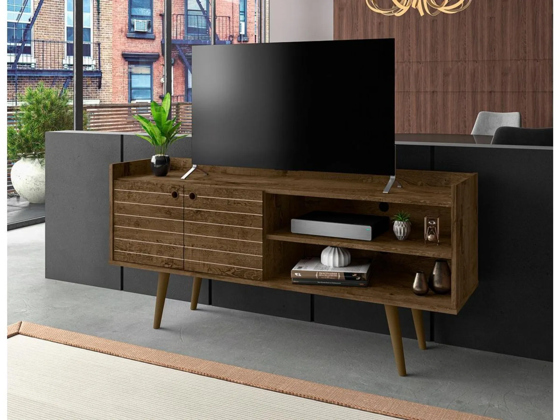 Bogart 3 Shelf TV Stand