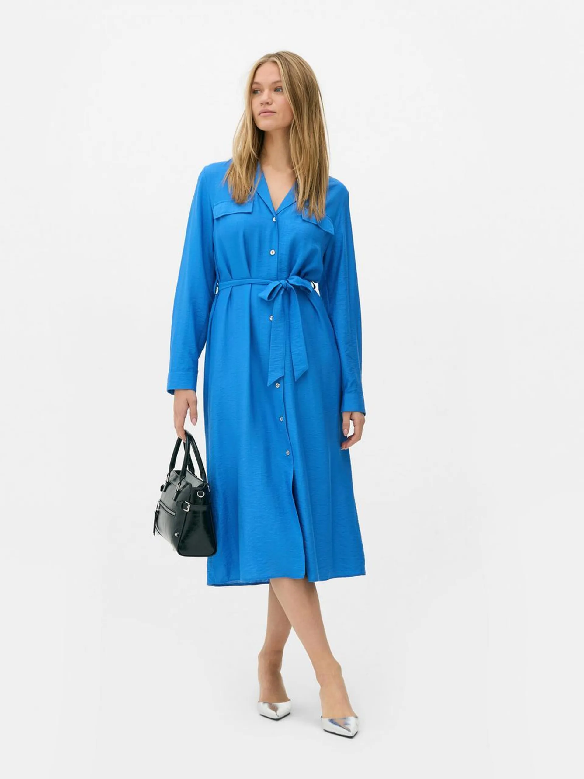 Midi Shirt Dress