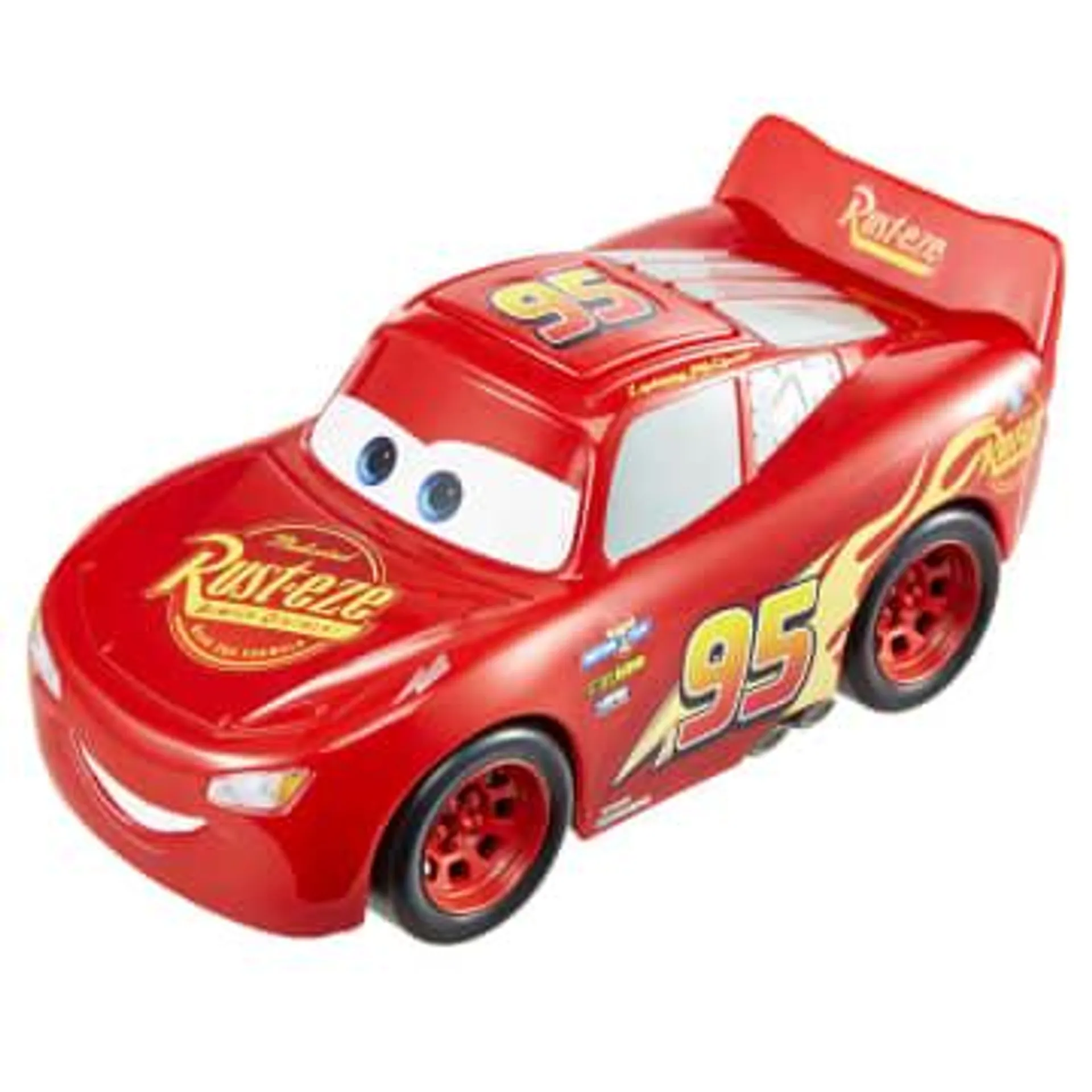 Disney And Pixar Cars Track Talkers Lightning Mcqueen Talking Toy Car, 5.5 Inch Collectible