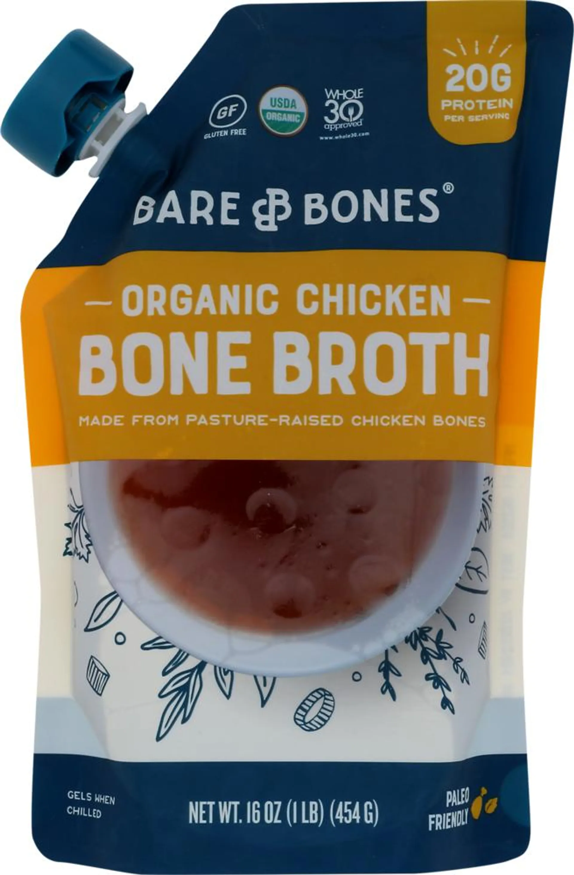 Organic Chicken Bone Broth Classic