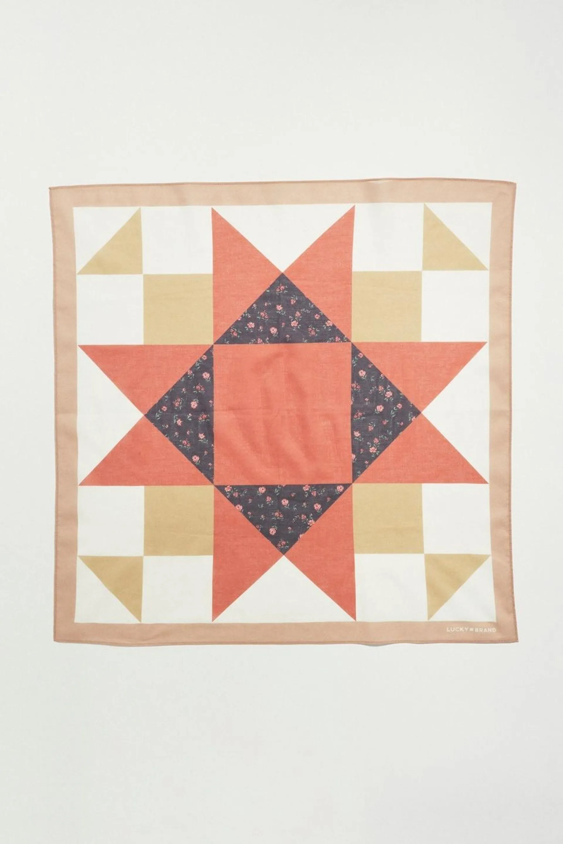 quilt square bandana