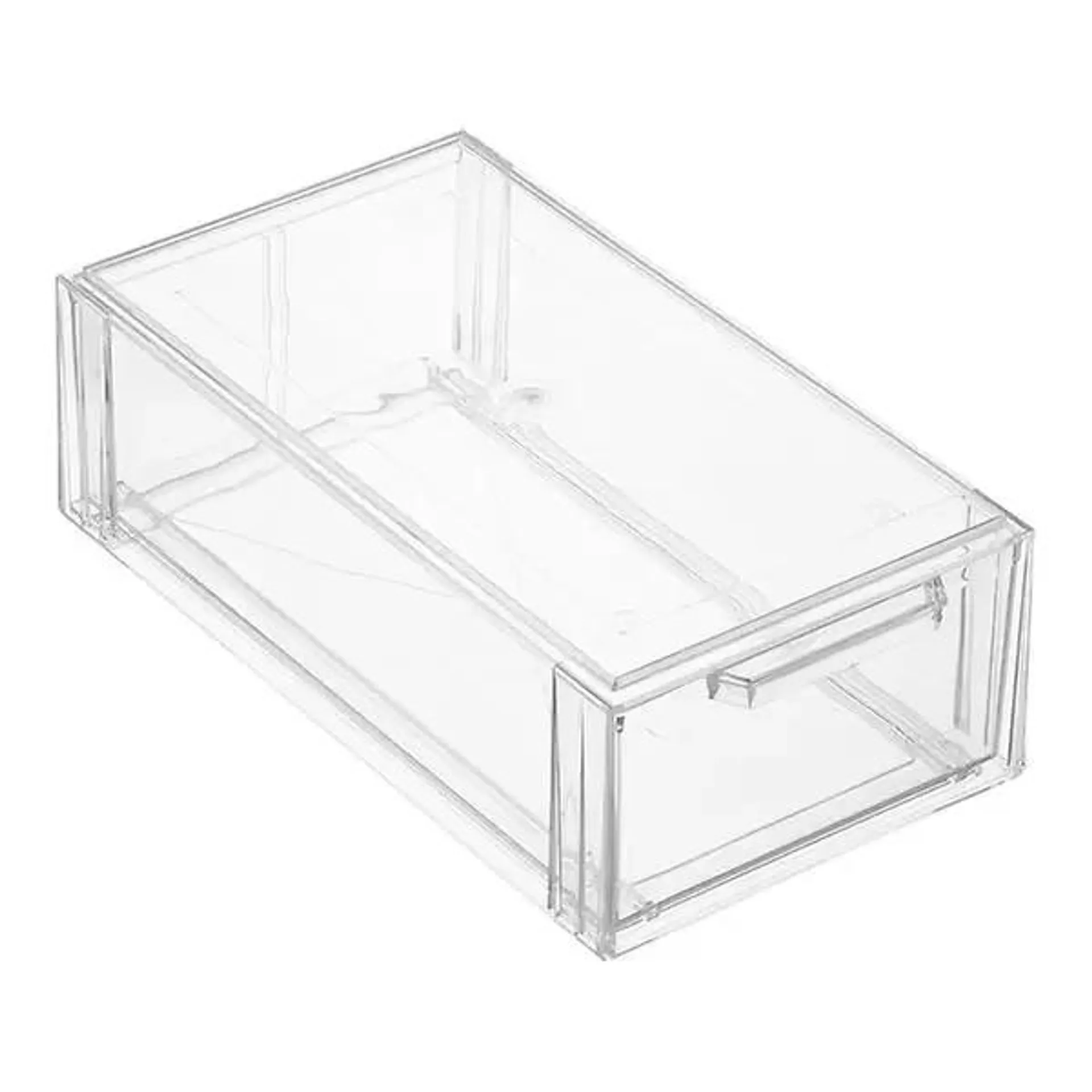 The Container Store Clearline Stackable Small Shoe Drawer