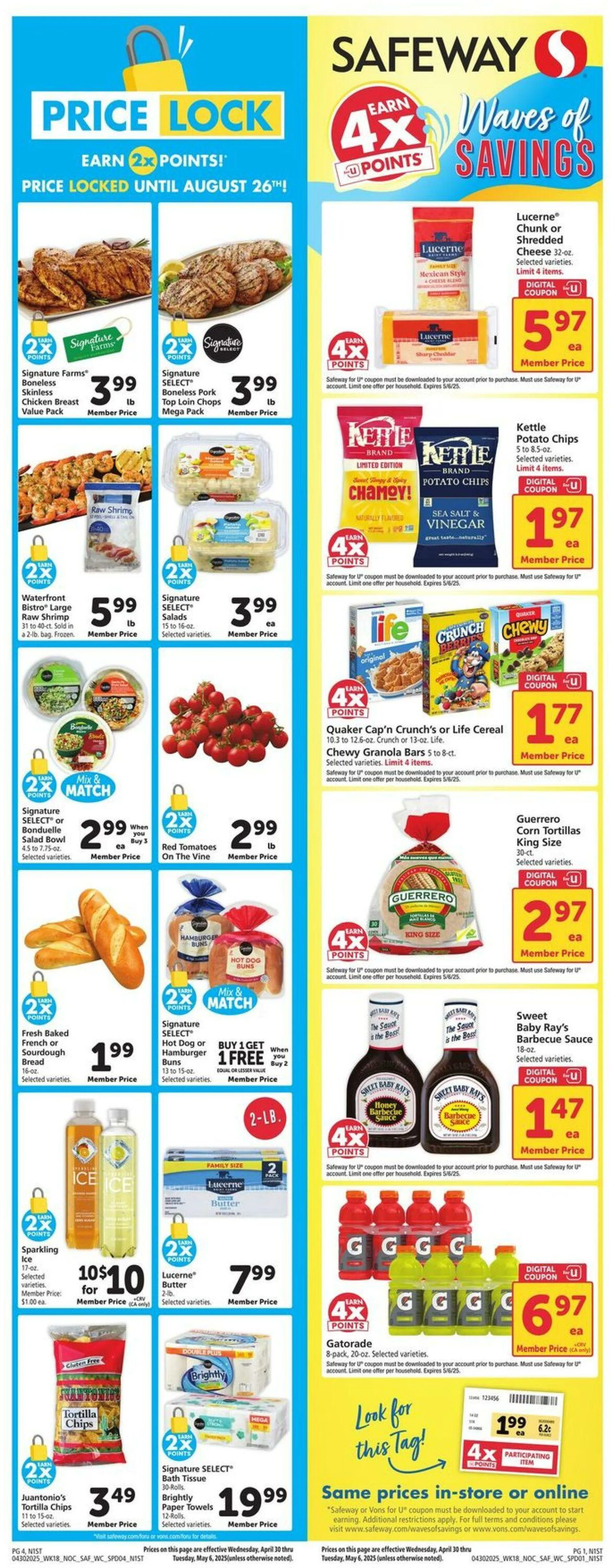 Safeway Current weekly ad - 1