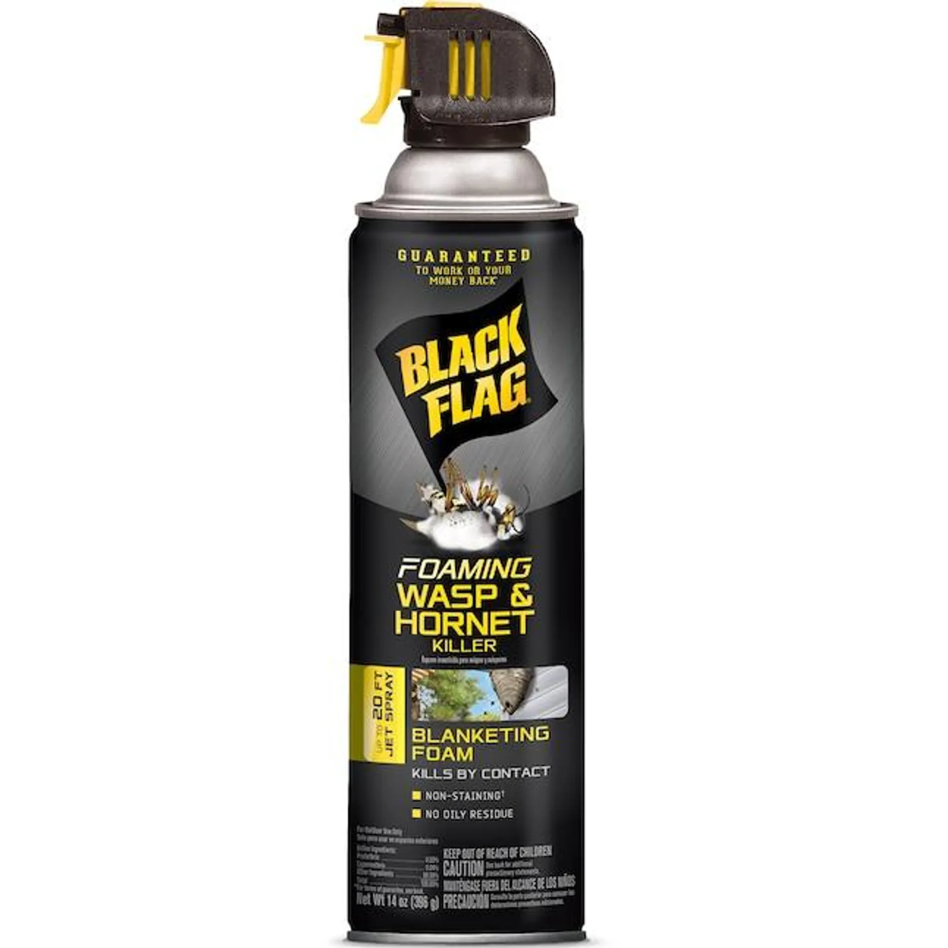 BLACK FLAG 14-oz Foaming Wasp and Hornet Insect Killer Foam