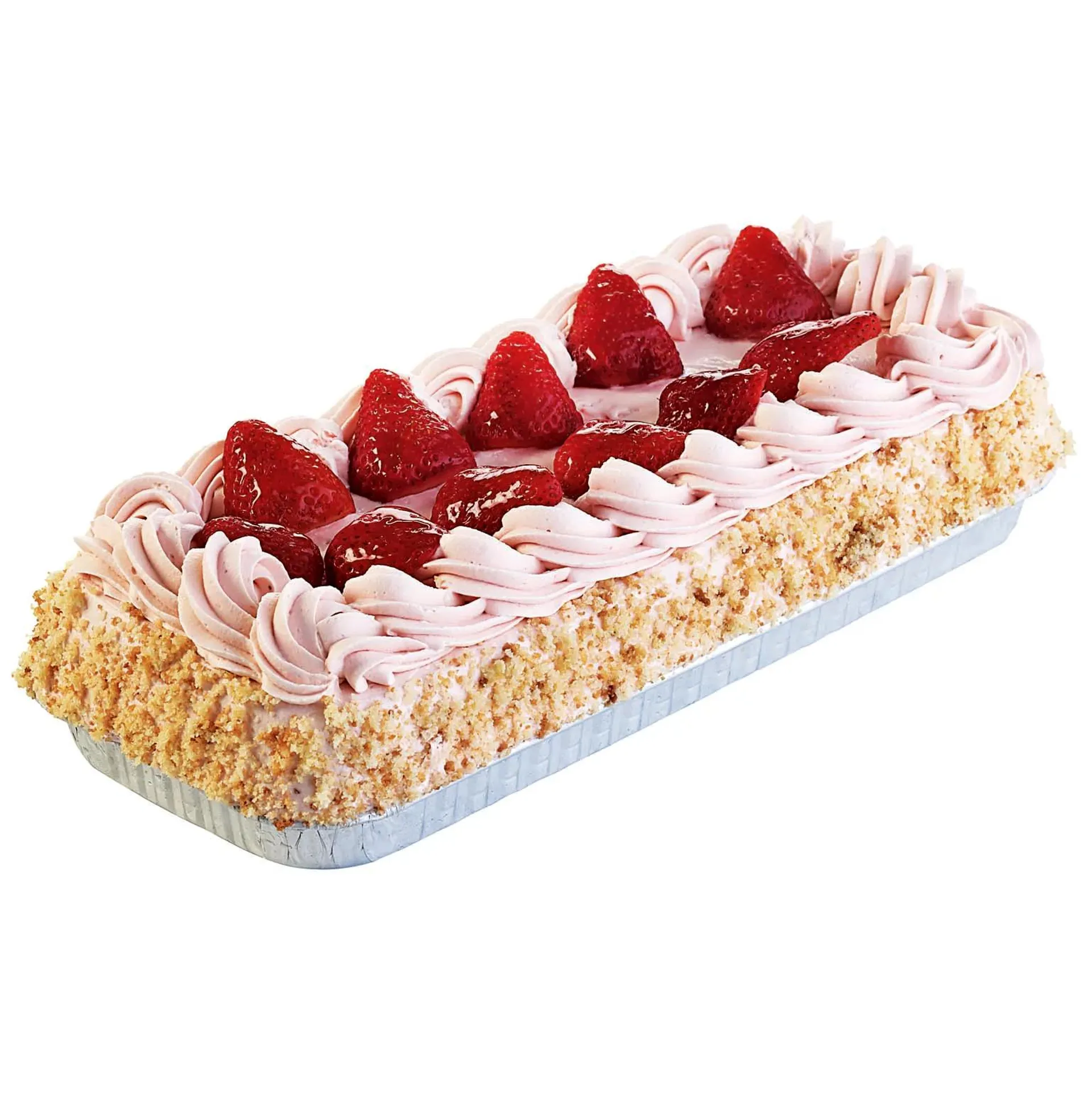 H‑E‑B Bakery Strawberry Tres Leches Cake