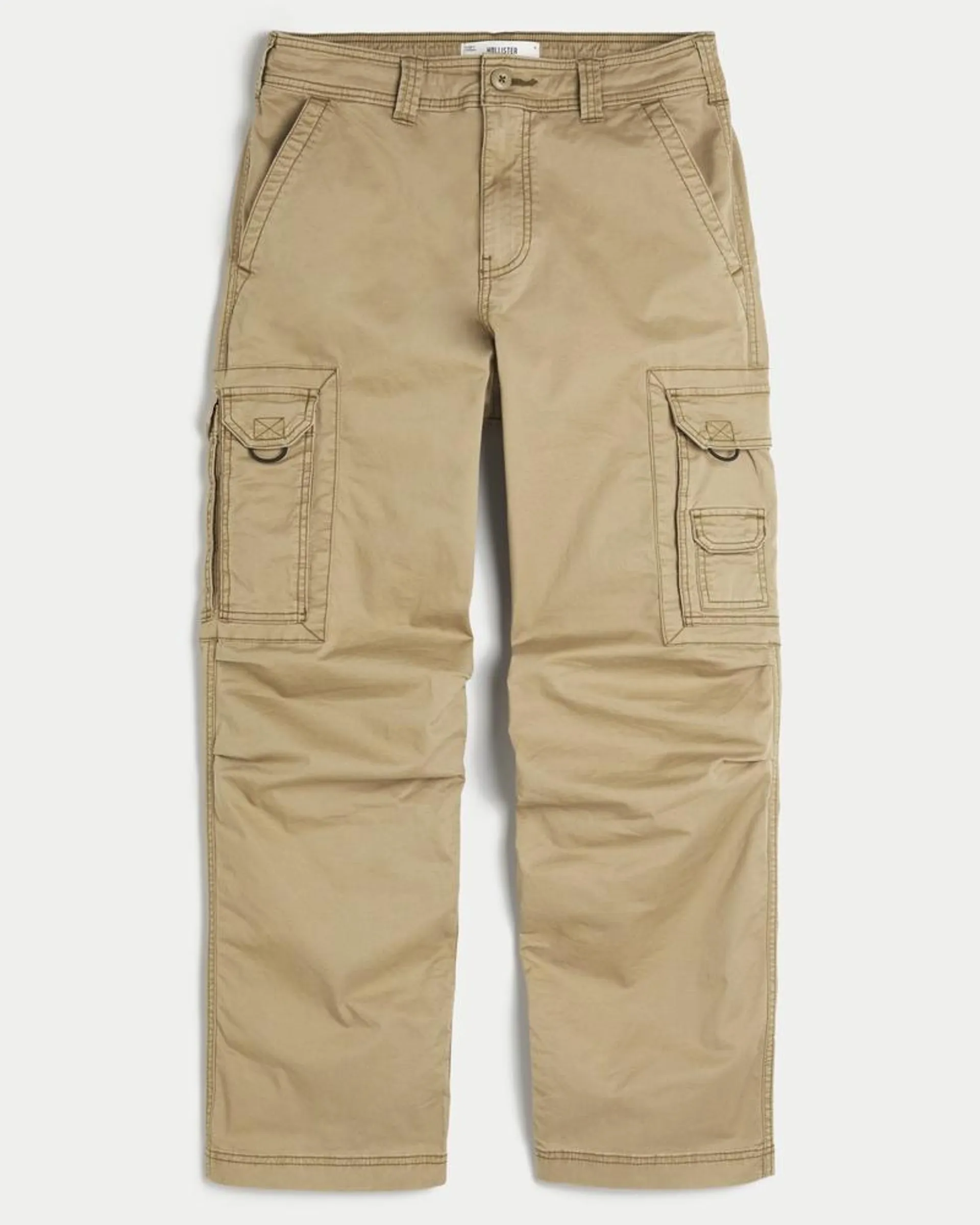 Flex Waistband Baggy Cargo Pants