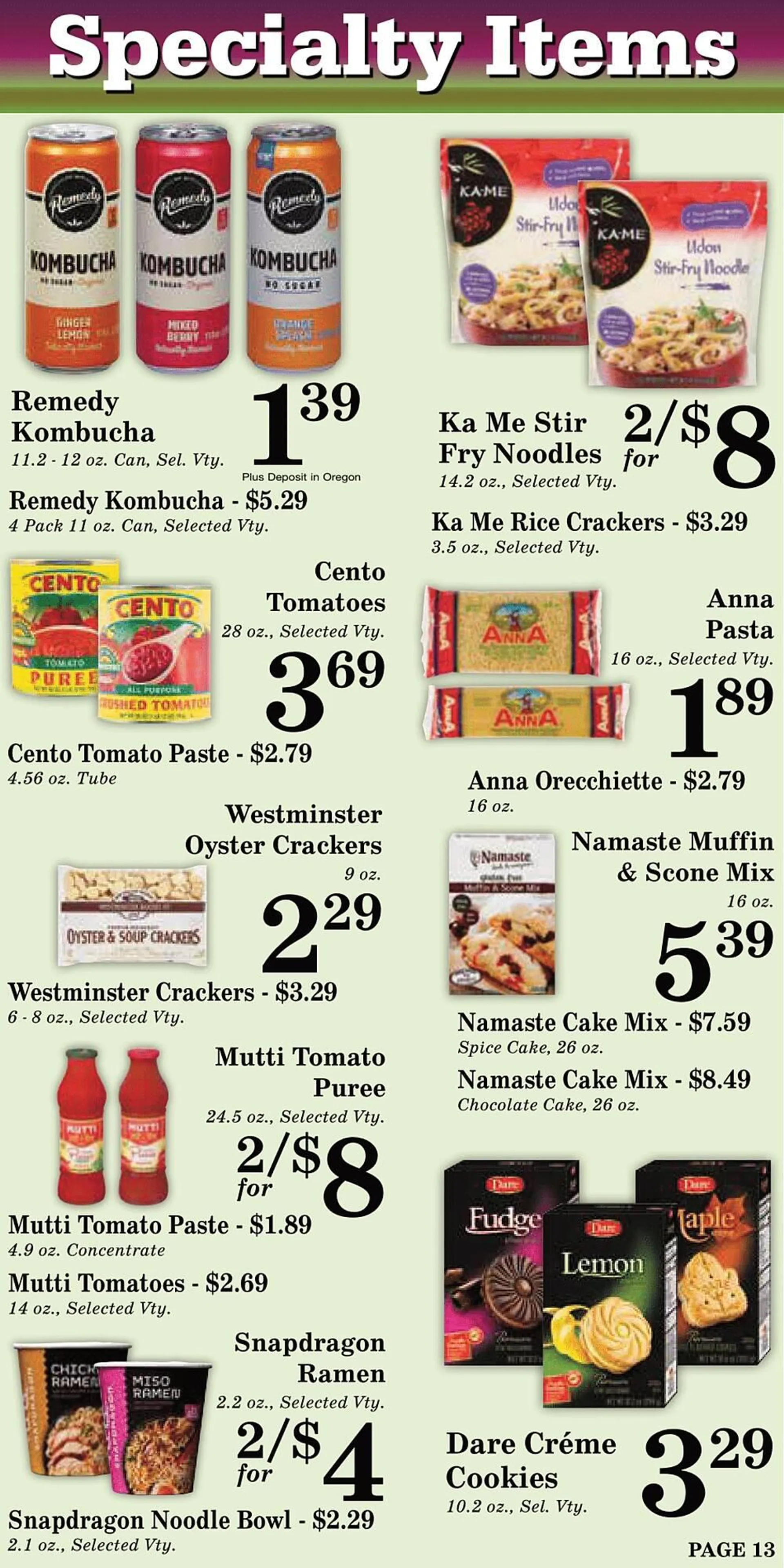 Weekly ad Harvest Foods ad from October 2 to November 5 2024 - Page 14