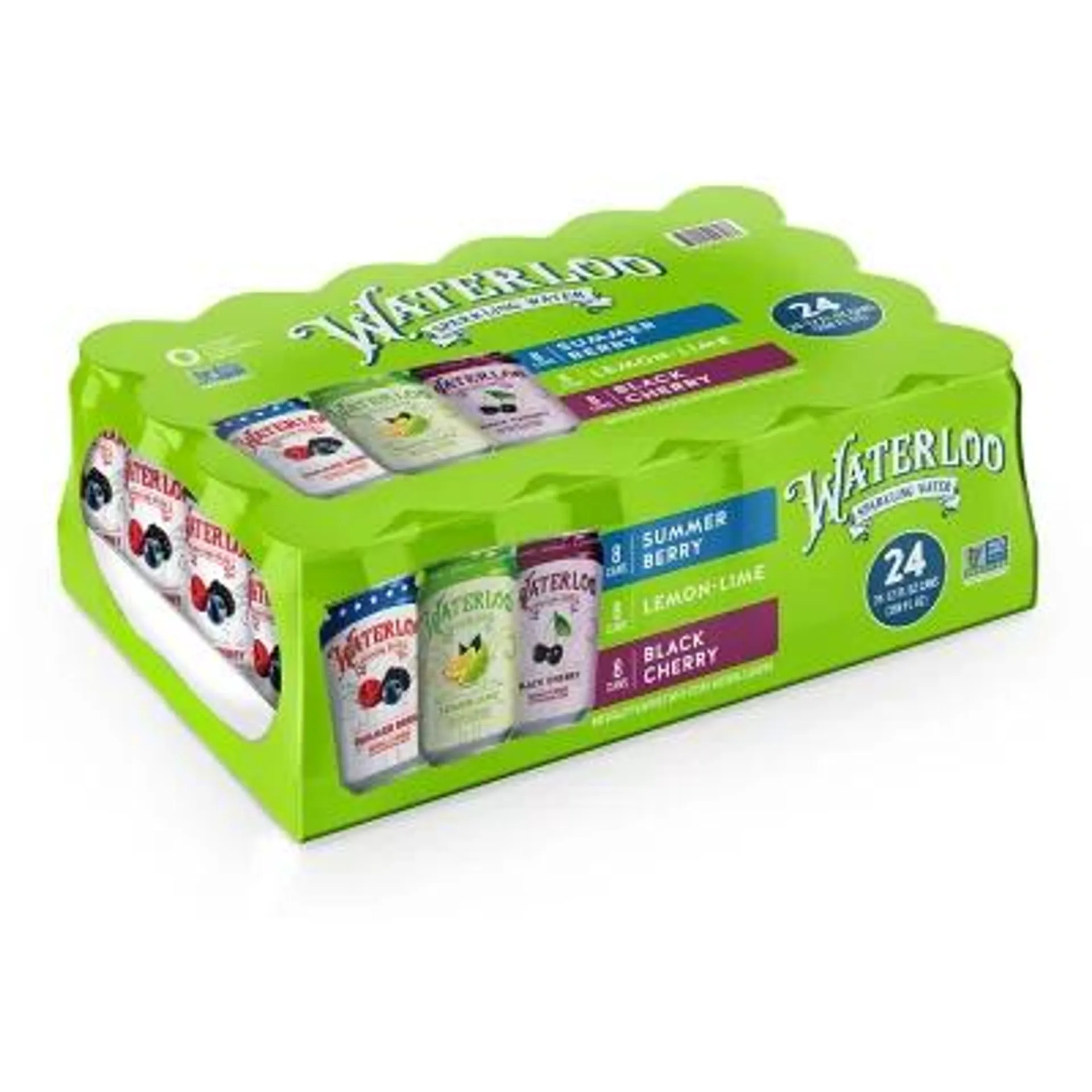 Waterloo Sparkling Water Variety Pack 12 fl. oz., 24 pk.