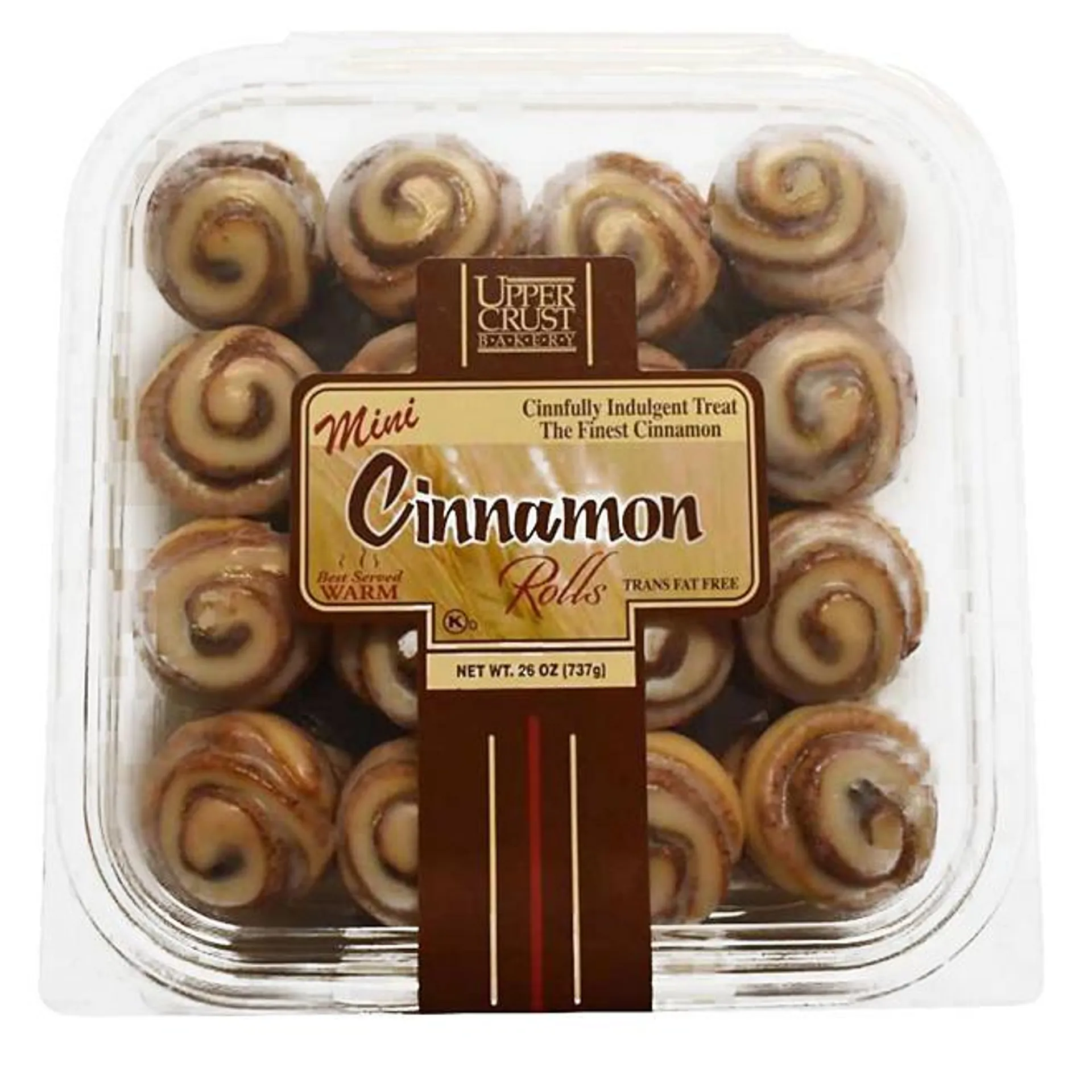 Upper Crust Bakery Mini Cinnamon Rolls (32 ct.)