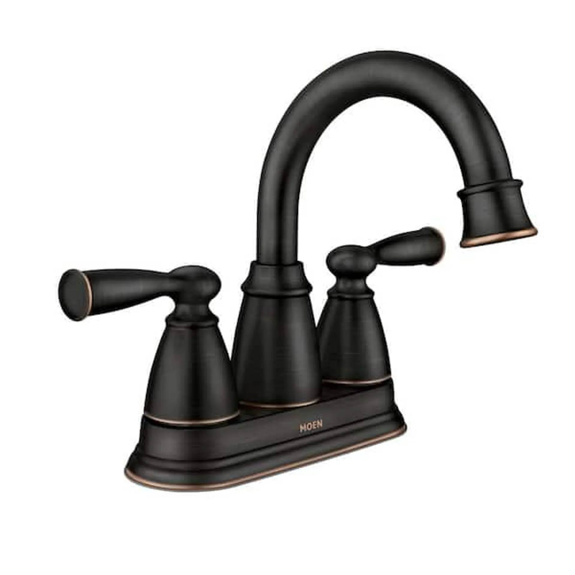 Banbury 4 in. Centerset Double Handle Bathroom Faucet in Mediterranean Bronze