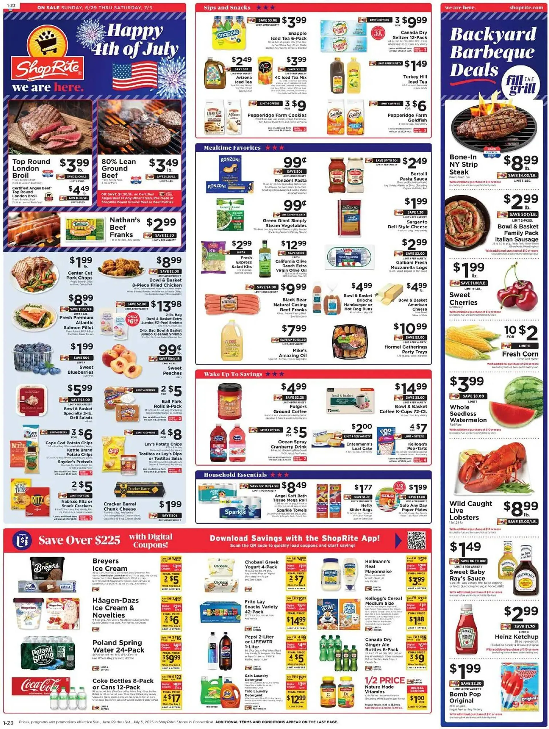 Weekly ad ShopRite Weekly Ad from June 29 to July 5 2025 - Page 1