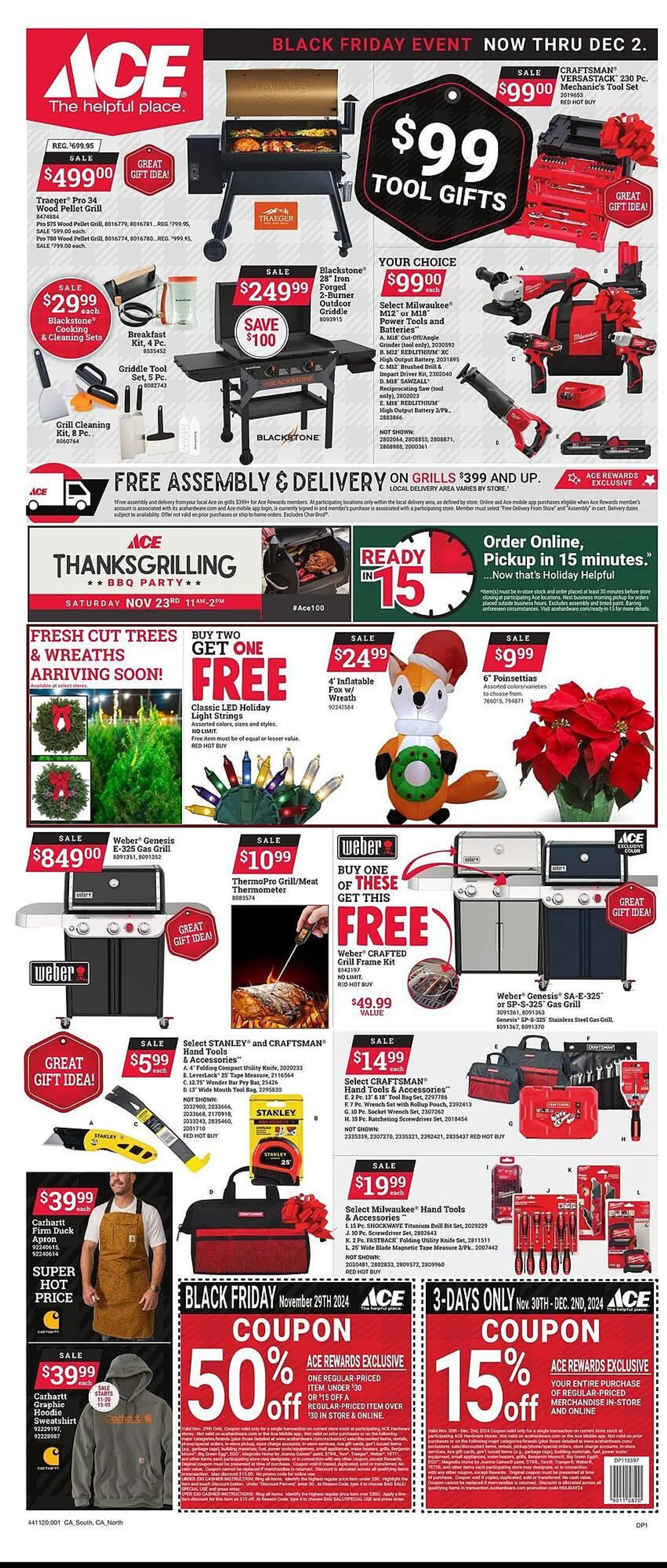 Weekly ad Ace Hardware Weekly Ad from November 5 to December 2 2024 - Page 4