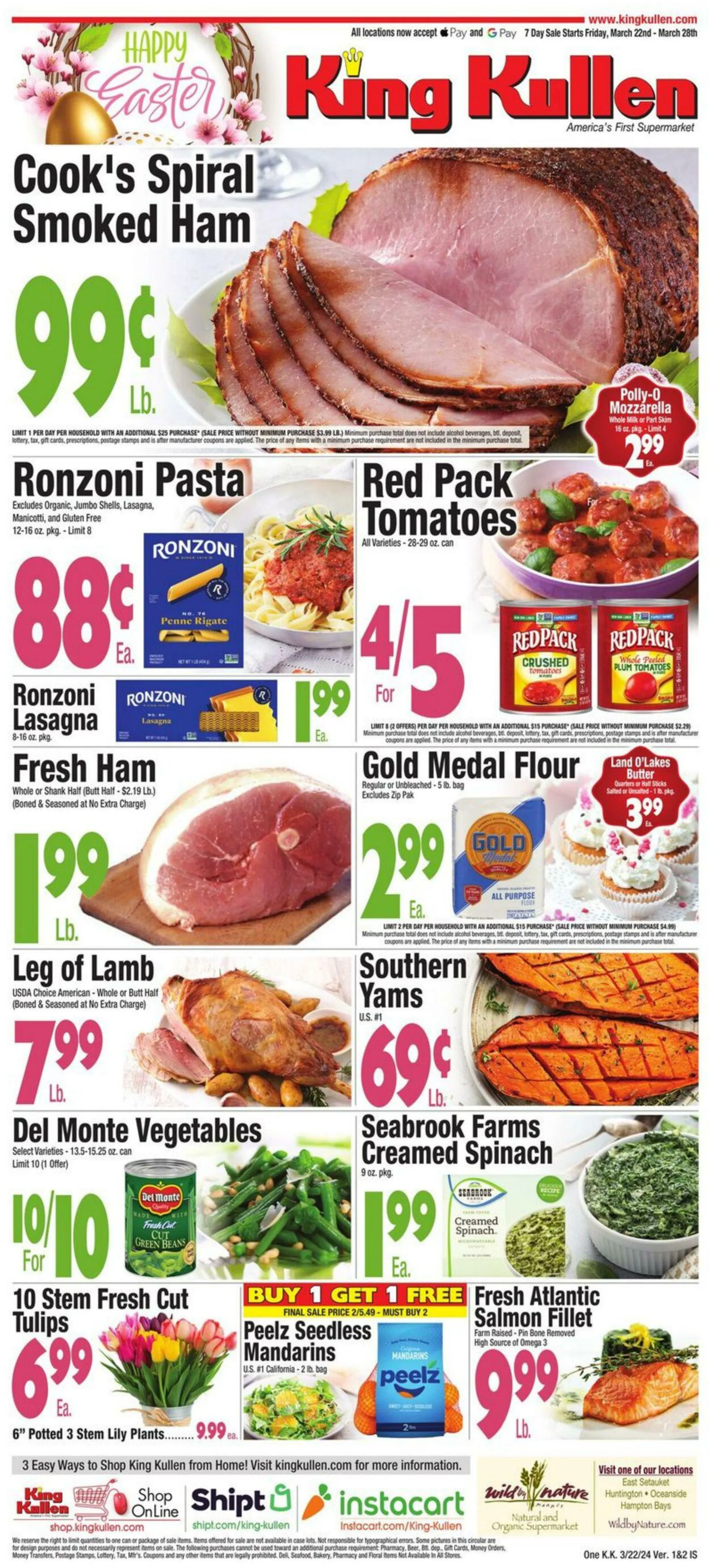 Weekly ad King Kullen Current weekly ad from March 22 to March 28 2024 - Page 