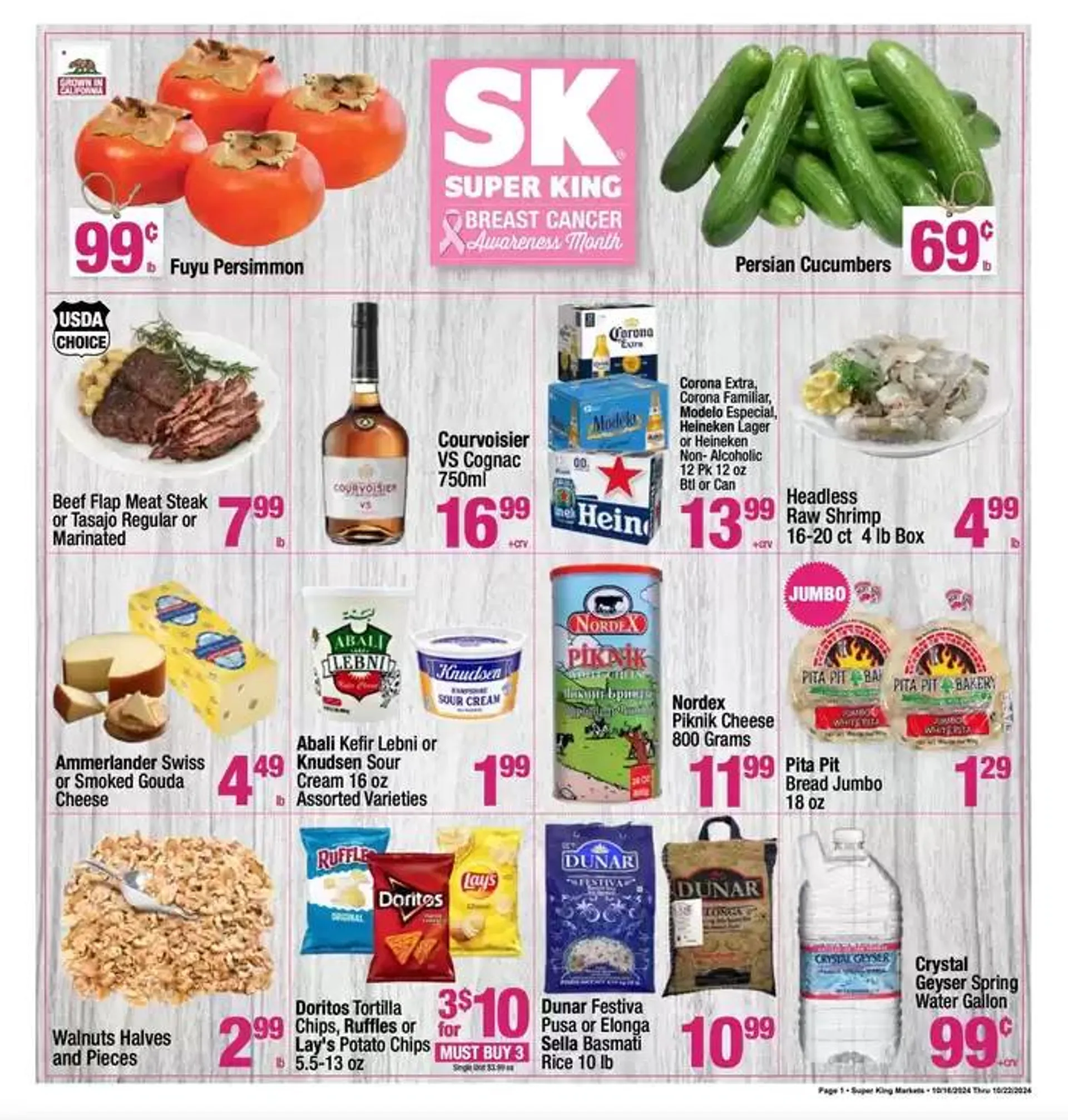 Weekly ad Weekly add Super King Markets from October 16 to October 22 2024 - Page 1