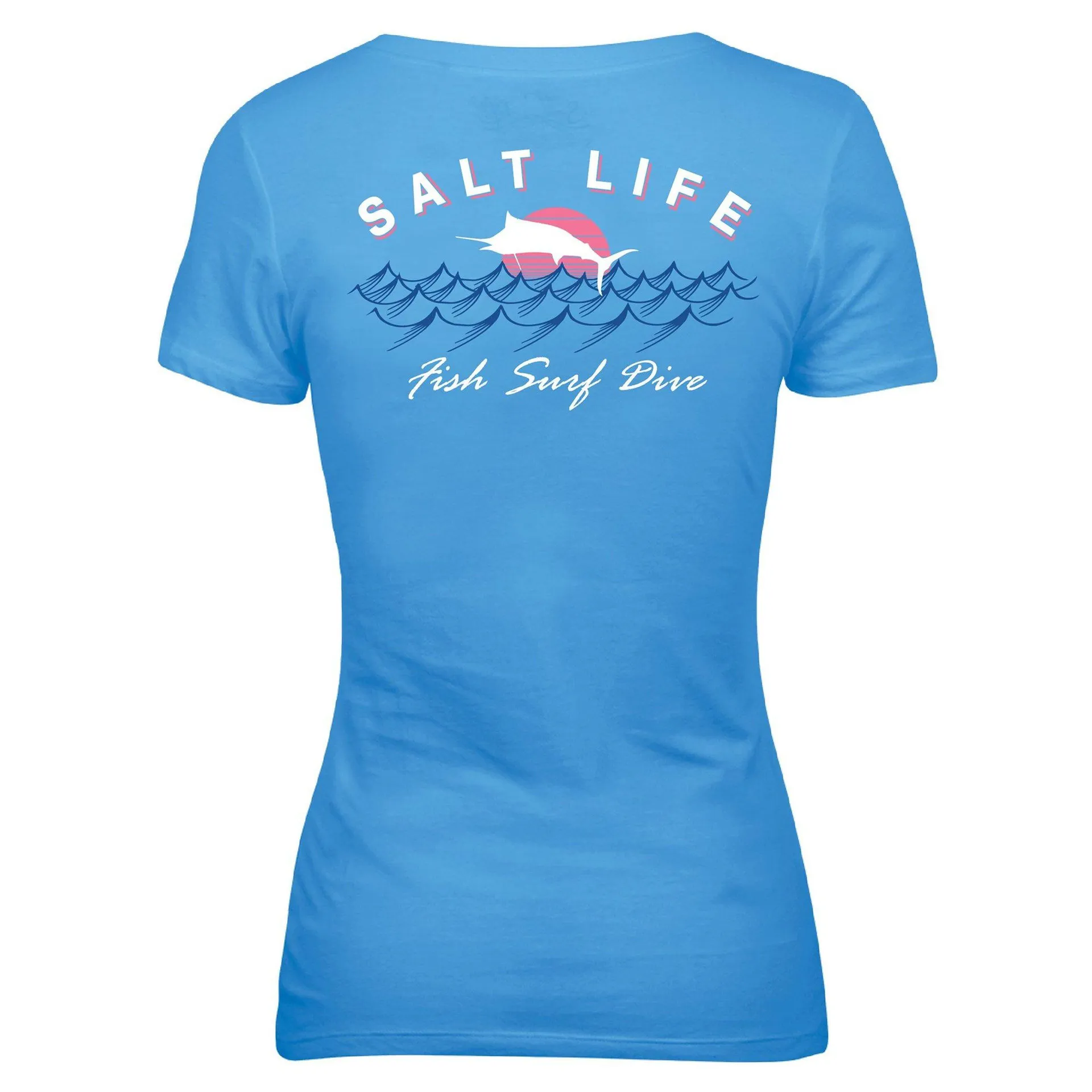 Salt Life Juniors Fish Surf Dive Short Sleeve Tee